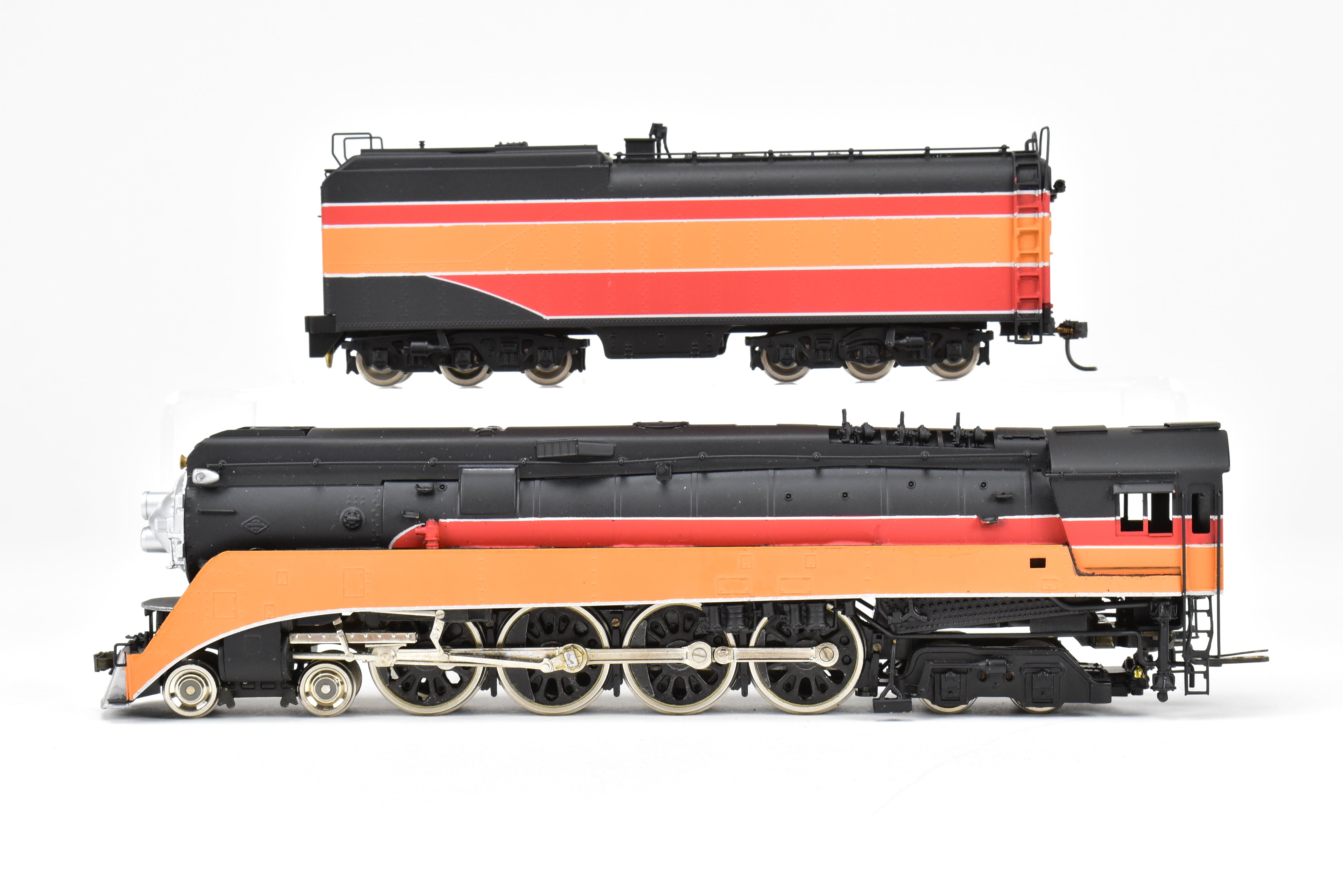 High - Quality HO Scale Brass Westside Model Co. Southern Pacific Class GS - 4 4 - 8 - 4 Factory - Painted Vintage Train Model