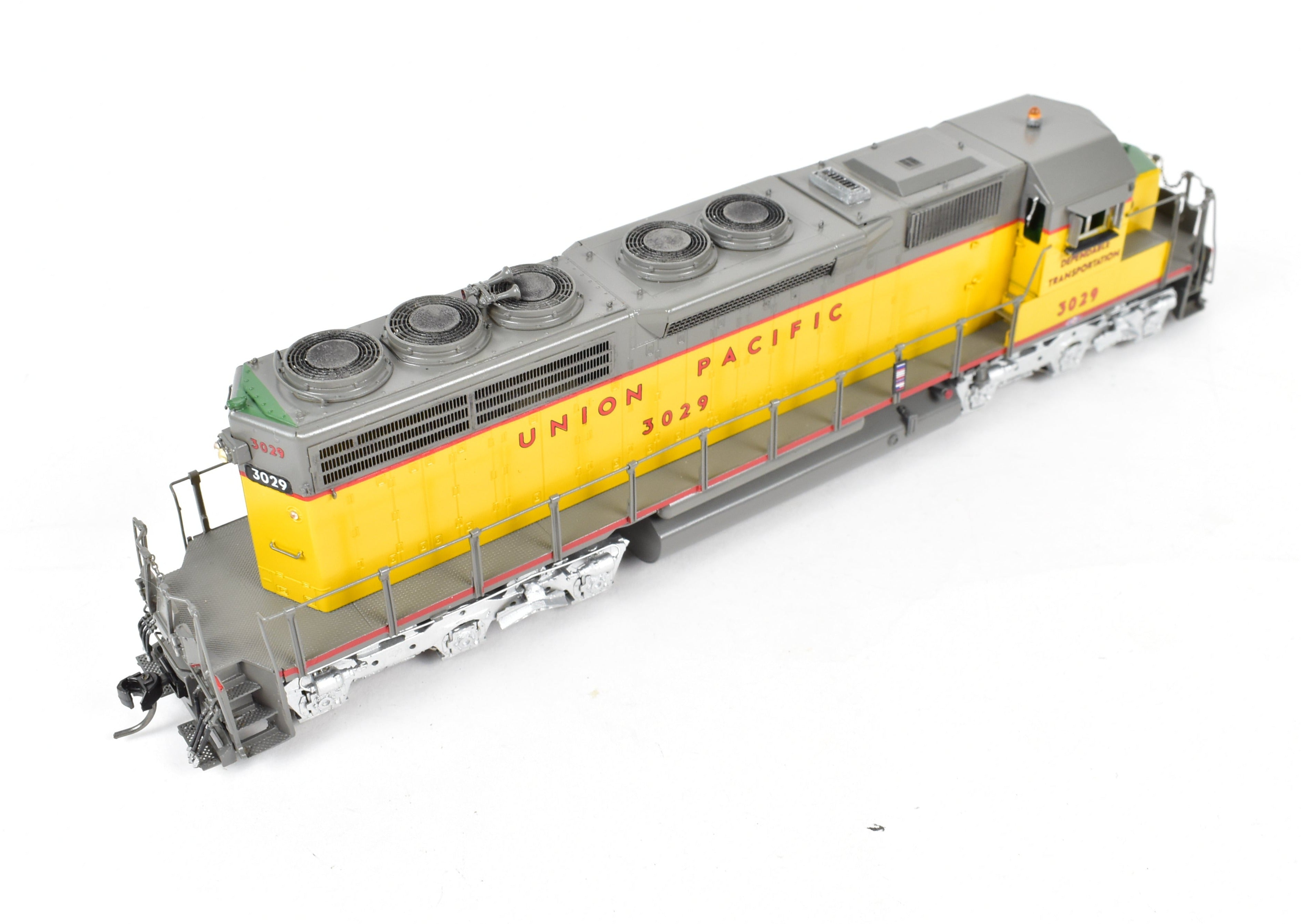 HO Scale Brass Model Train - Overland Models Inc. Union Pacific EMD SD40 Low Nose Locomotive, Custom Painted as UP No. 3029