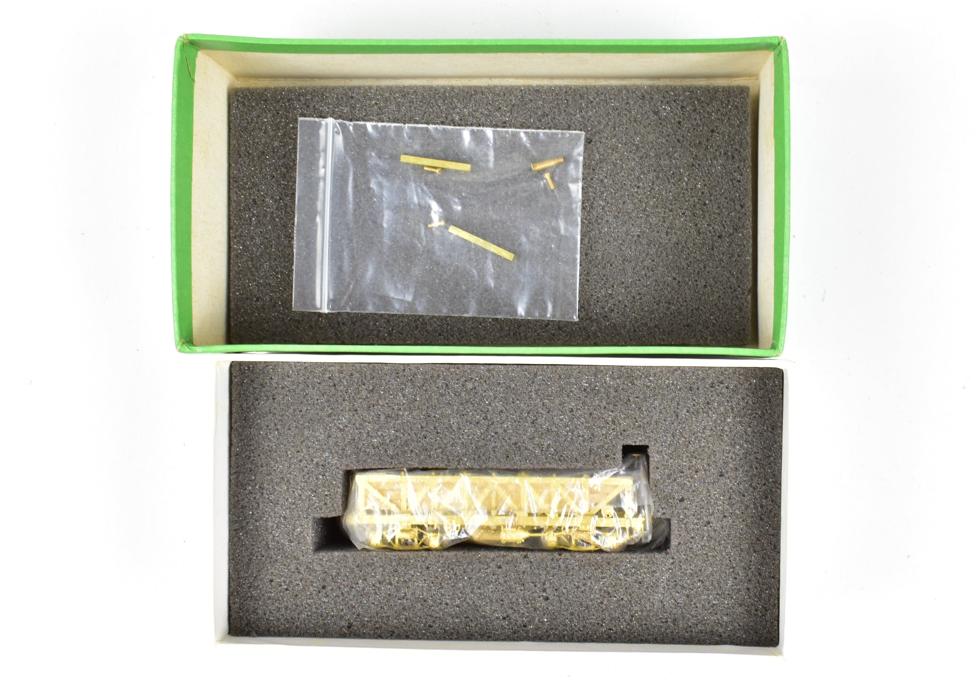 HOn3 Brass OMI Rock Car with Sprung Trucks from Overland Models in Great Condition