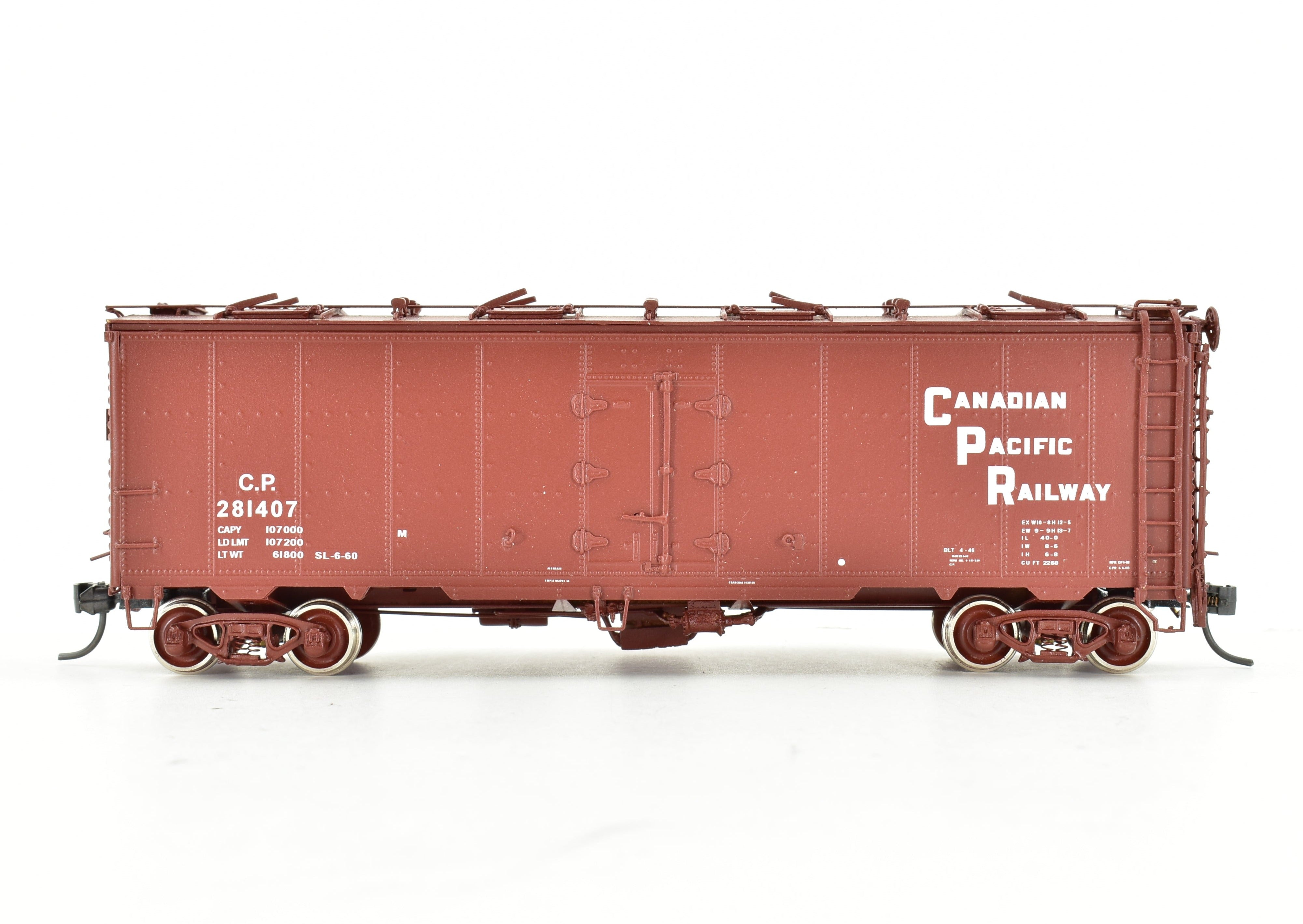 1986 HO Brass PFM - Van Hobbies Canadian Pacific 40 ft Ice Steel Reefer Model