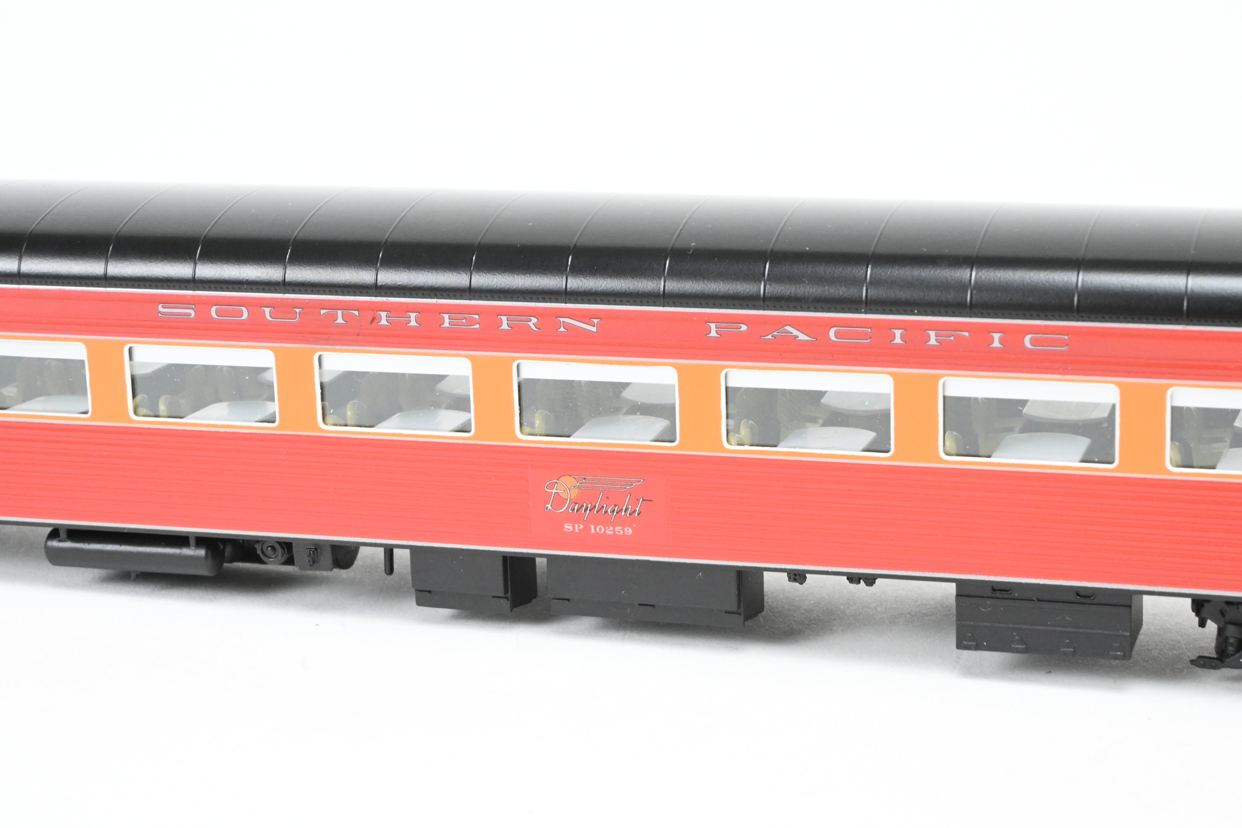 HO Scale Brass CON CIL - Challenger Imports Model Train Set - Southern Pacific 1955 Morning Daylight 10 - Car Full Train Set FP