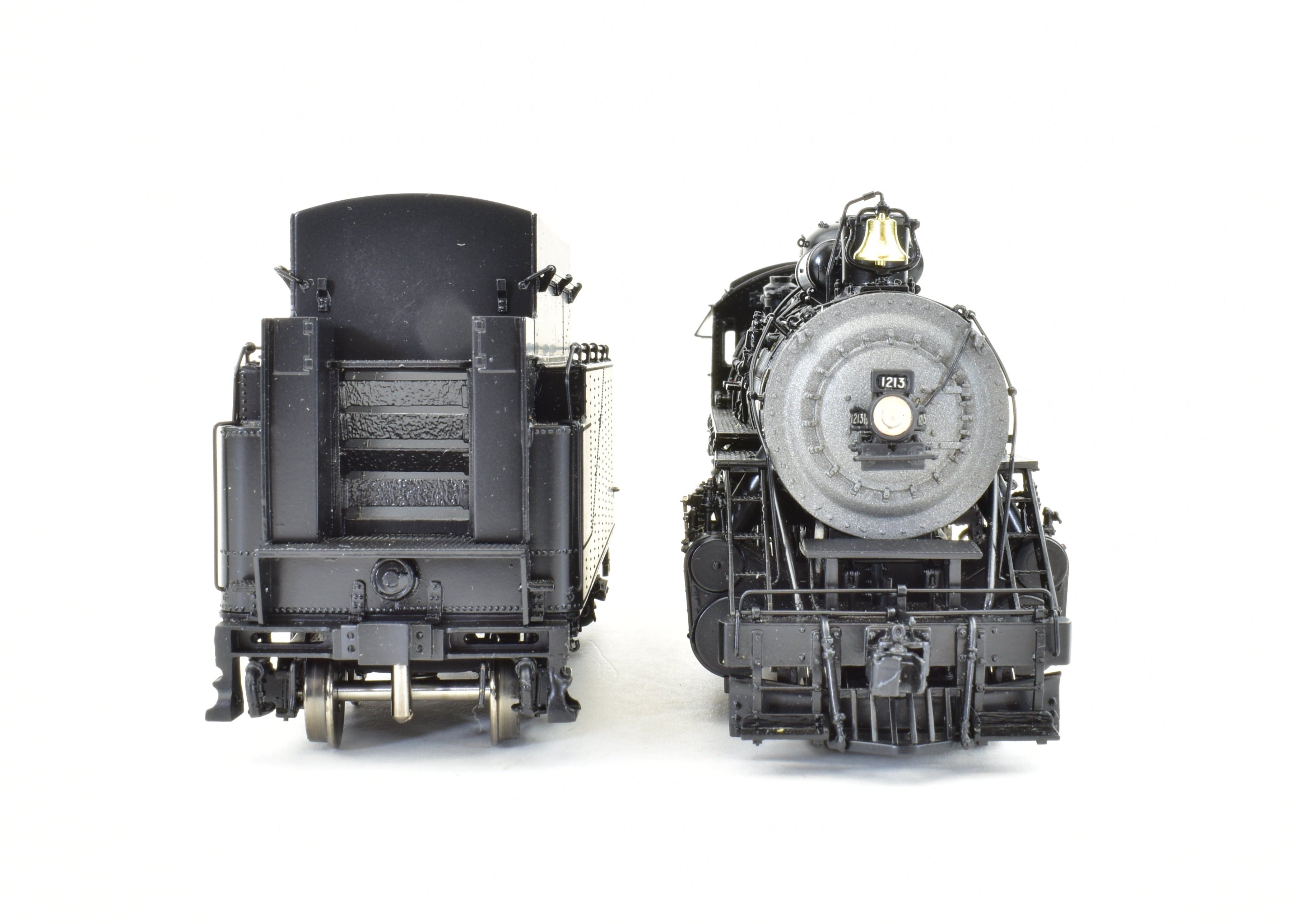 High - Quality HO Scale Brass Precision Scale Co. DM&IR 2 - 8 - 0 Late Version Factory - Painted Model Train #1213 by Precision Scale Co.