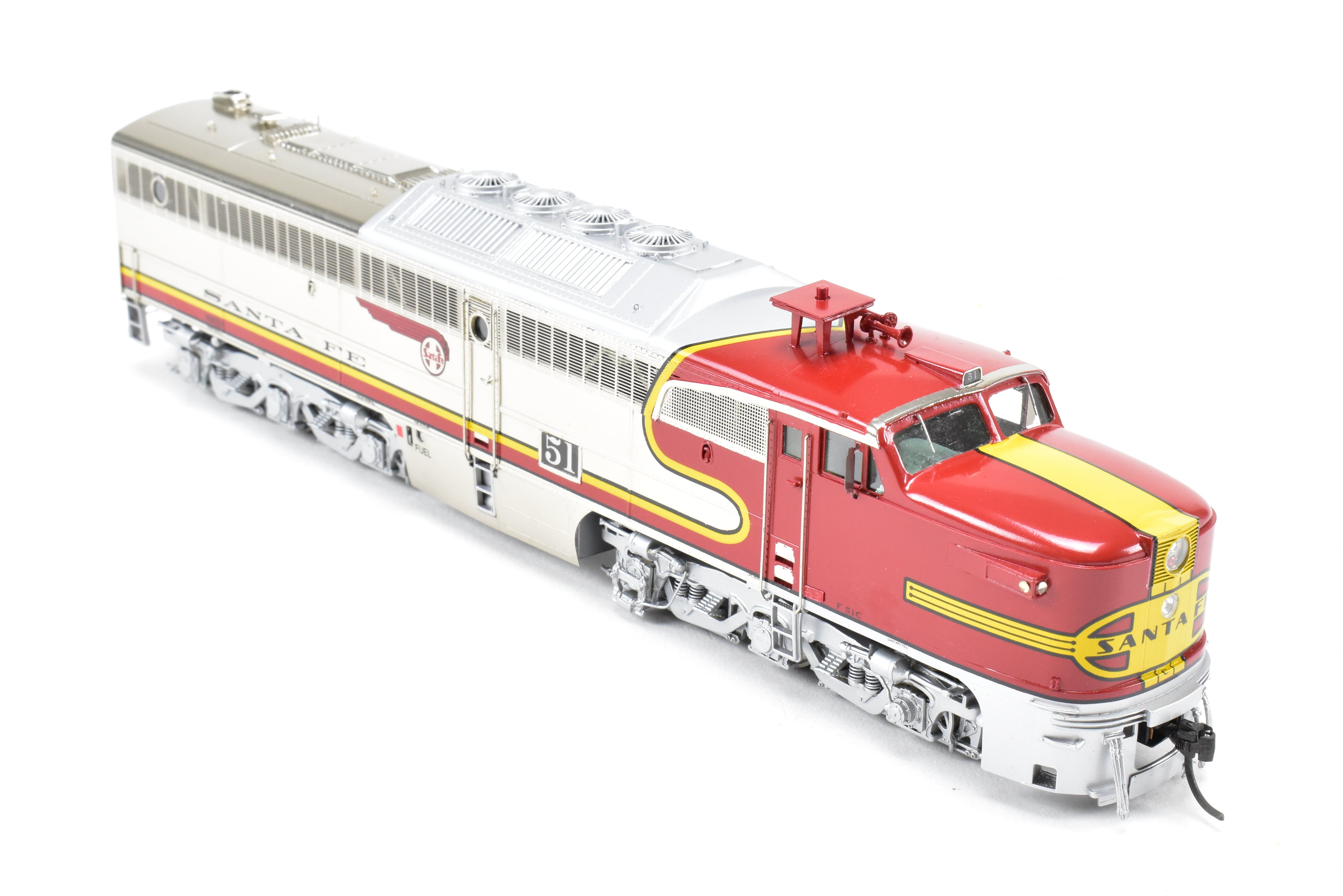 HO Brass OMI AT&SF Santa Fe ALCO PA-1/PB-1/EMD Repowered FP Set #51L/#51A/#51C