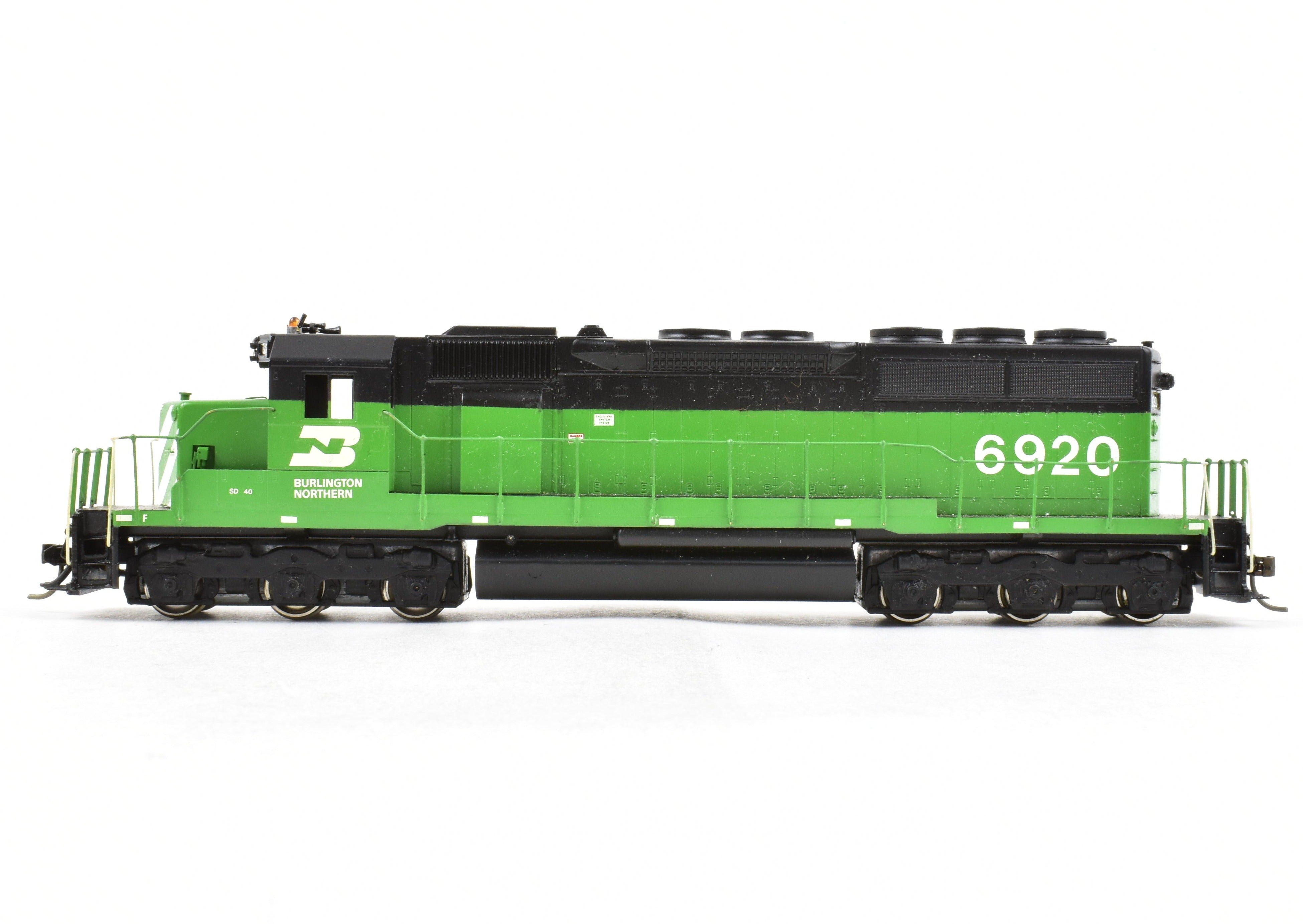Custom Painted HO Brass Alco Models BN - Burlington Northern EMD SD40 Diesel