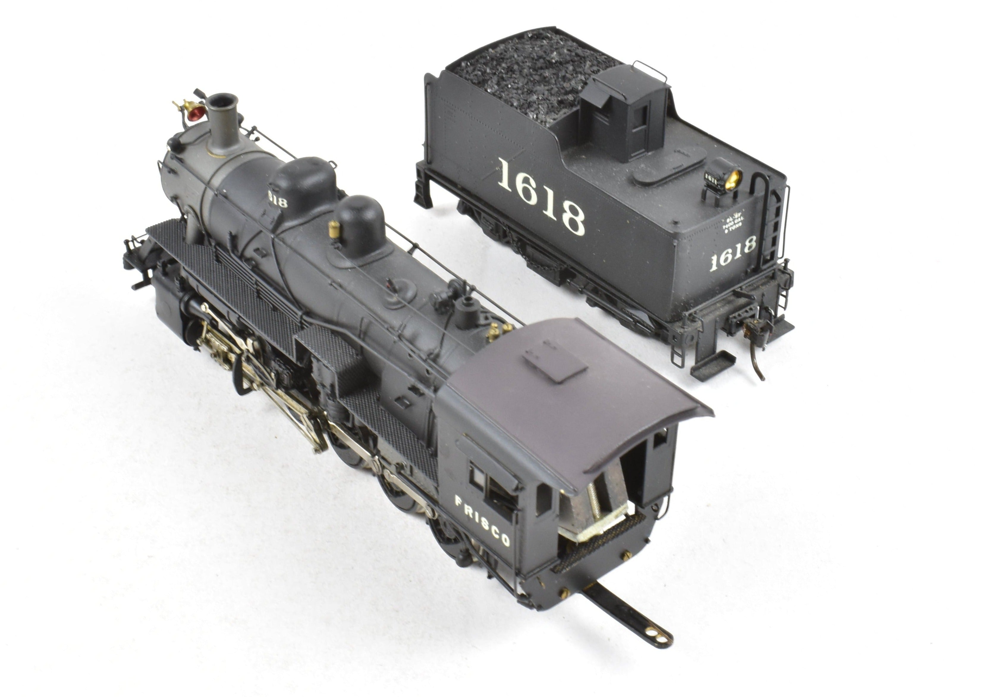 HO Scale Brass PFM - United SLSF - Frisco 2-10-0 Decapod Custom Painted Model Train #1618