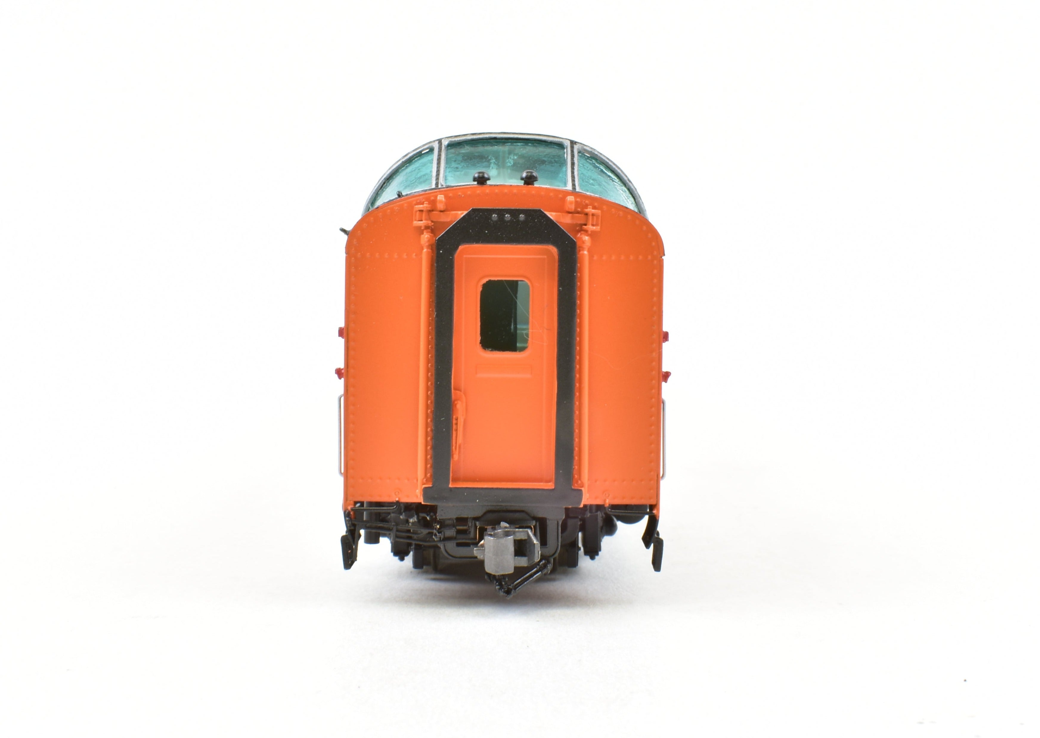 High - Quality HO Scale Brass Railway Classics Model of MILW - Milwaukee Road Super Dome Factory Painted with Road Number 55