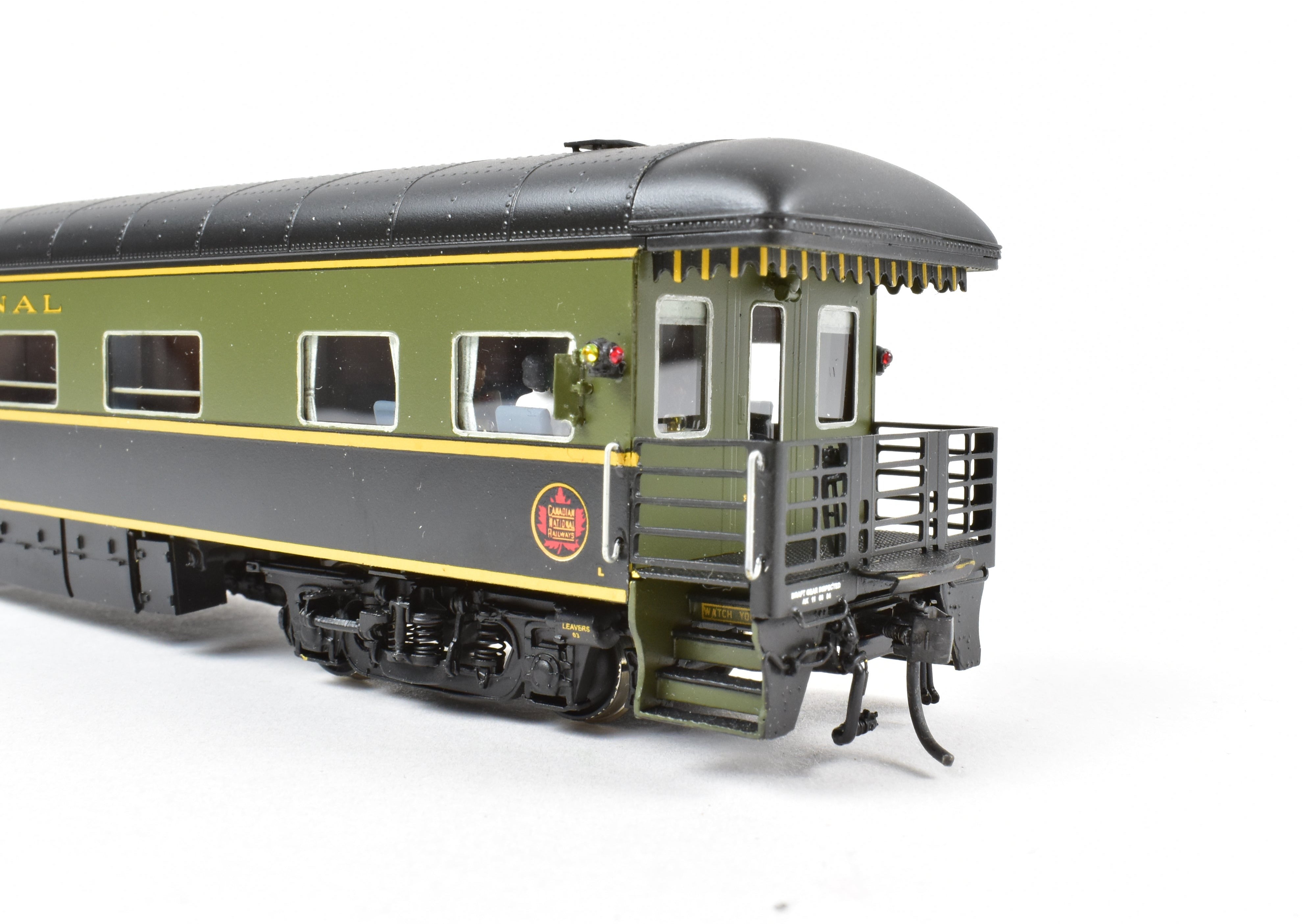 RARE! HO Brass CON W&R Enterprises CN Canadian National Bonaventure 91 Pro Painted with Interior