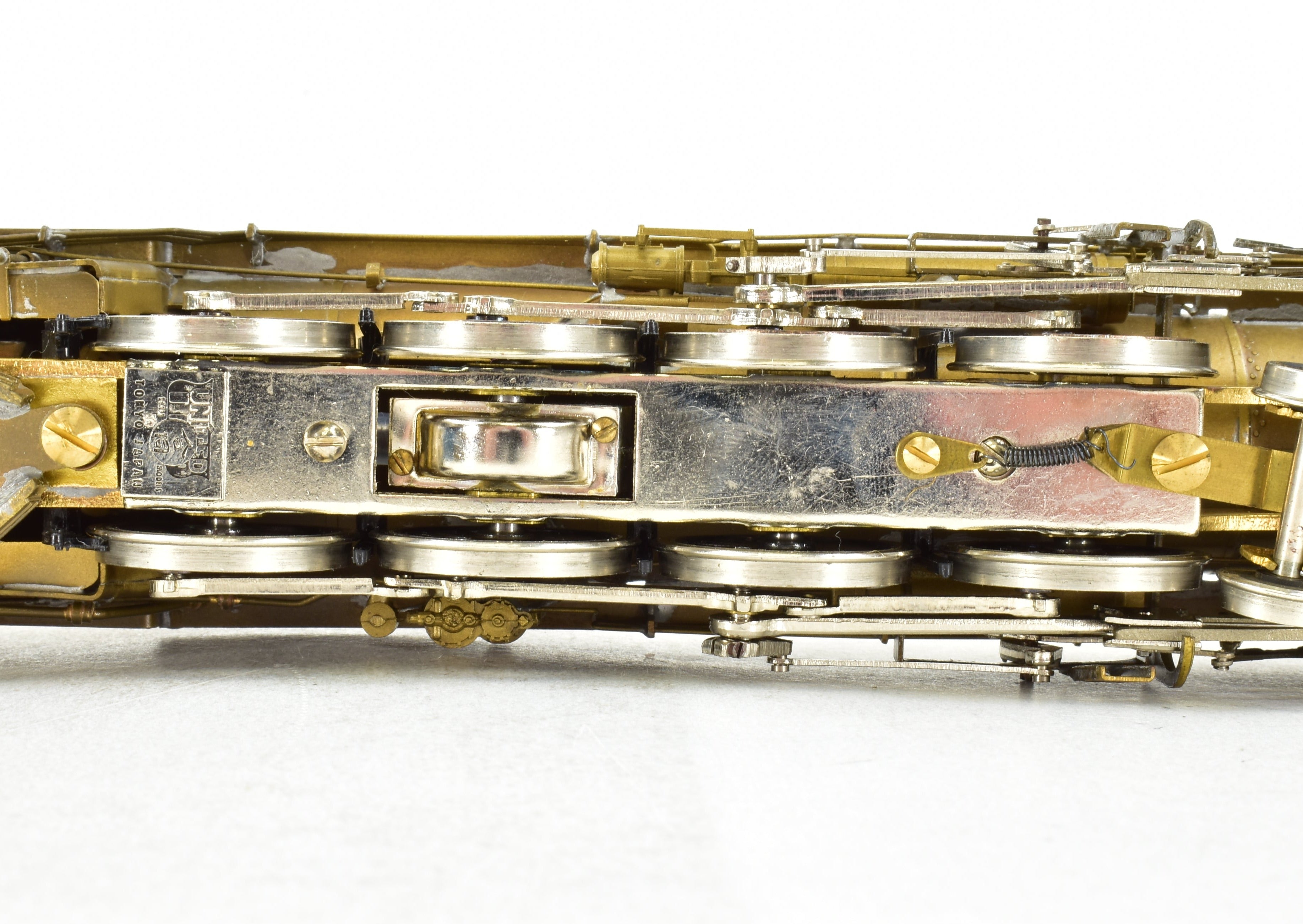 HO Scale Brass Pacific Fast Mail (PFM) Model Train - United Western Pacific 4-8-2 MT-44 Mountain Locomotive