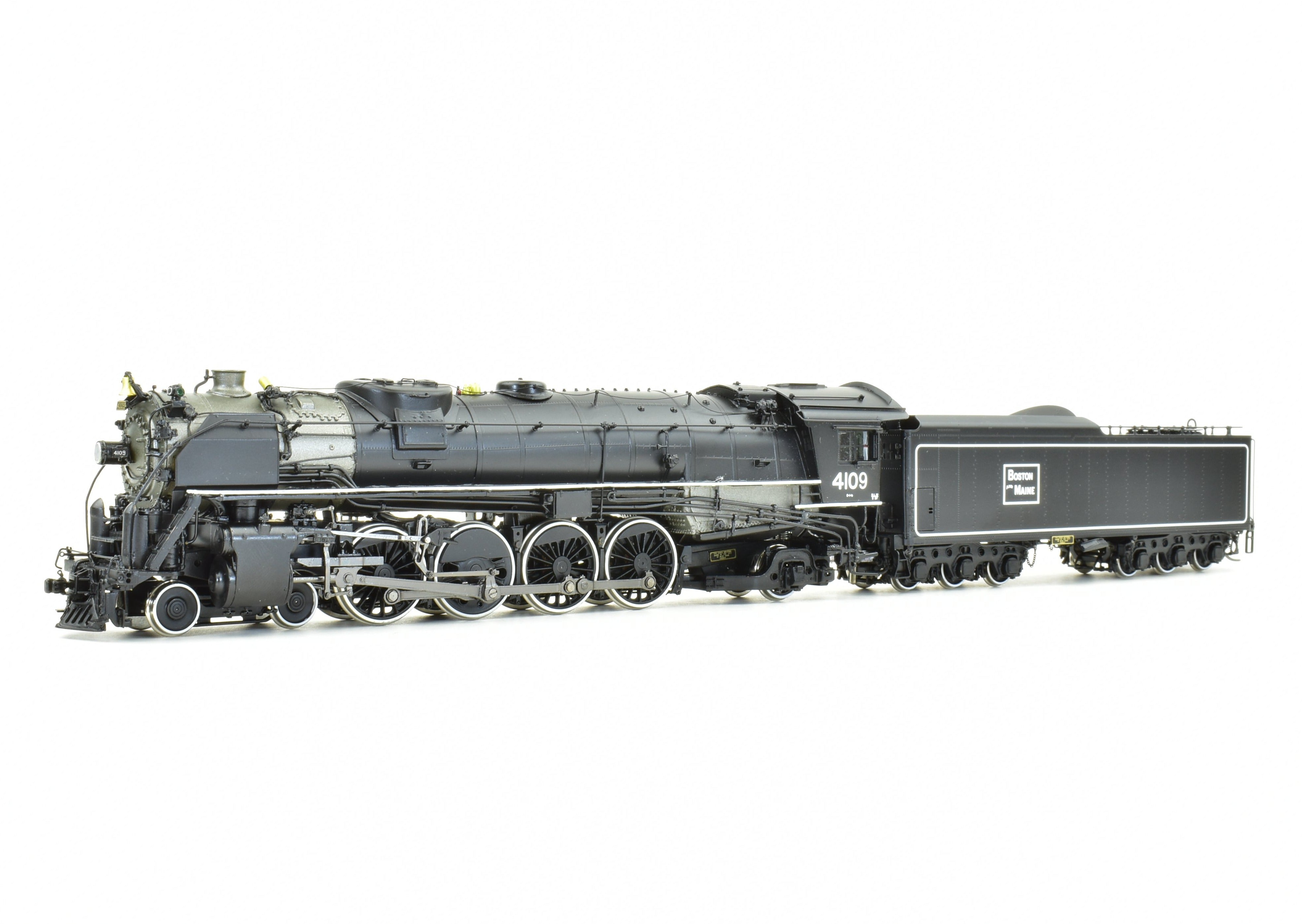 HO Scale Brass Precision Steam Locomotive - Precision Scale Co. B&M - Boston & Maine R - 1b 4 - 8 - 2 FP Model
