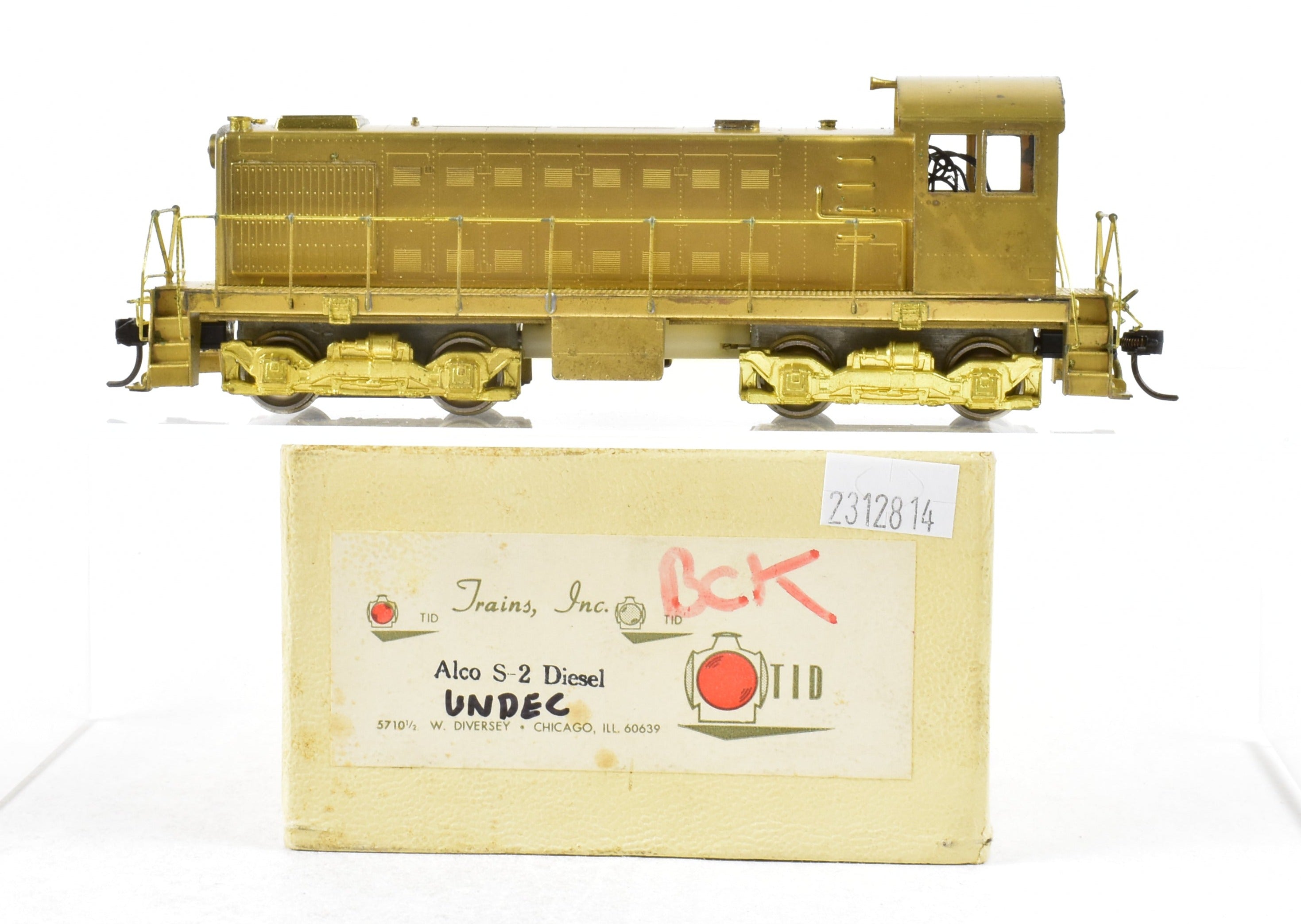HO Scale Brass Model Trains by ALCO S - 2 Diesel from Various Roads by HO Brass Trains Inc.