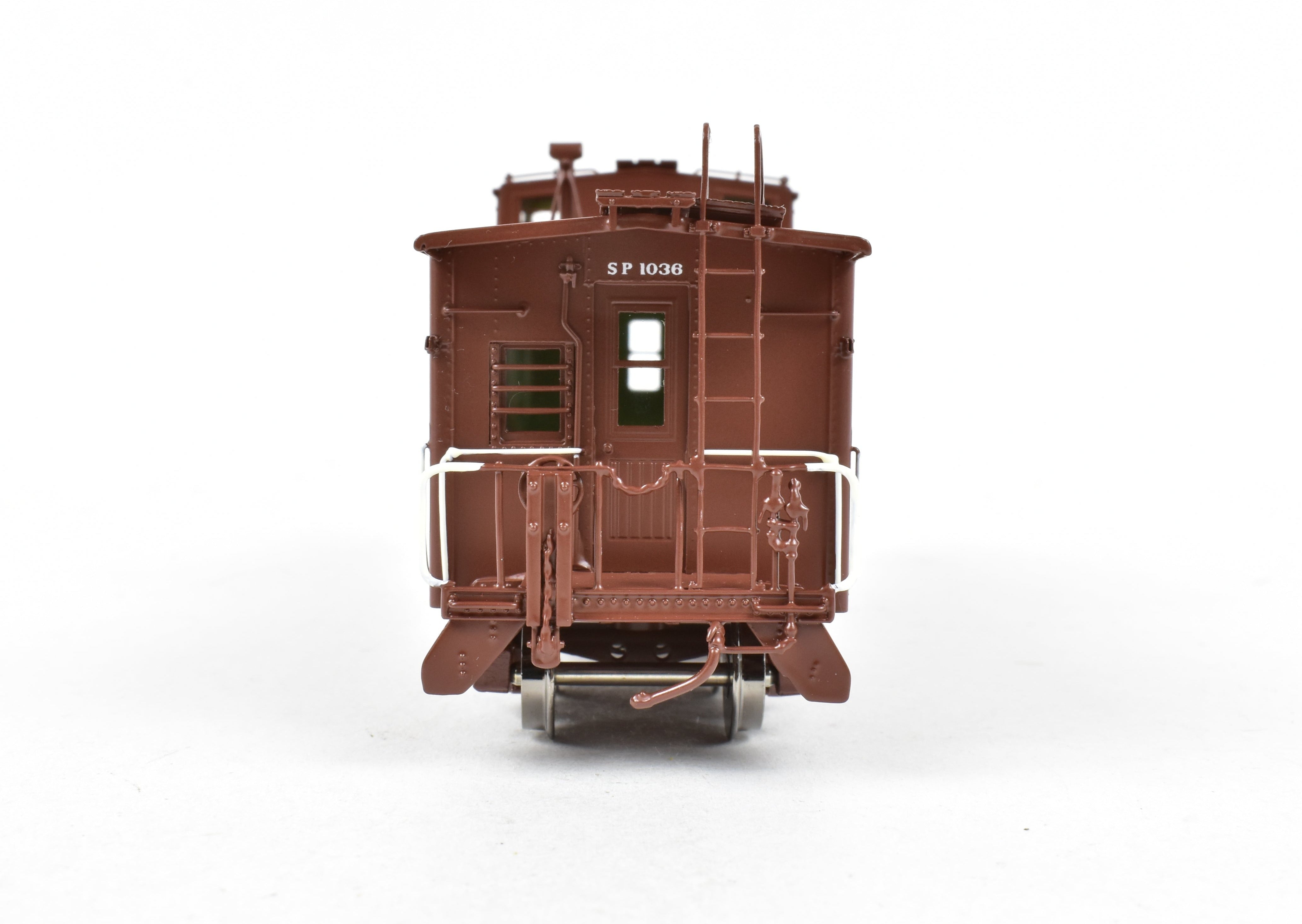 HO Scale Brass Southern Pacific Riveted Steel Caboose C-40-1 FP No. 1036 by Challenger Imports