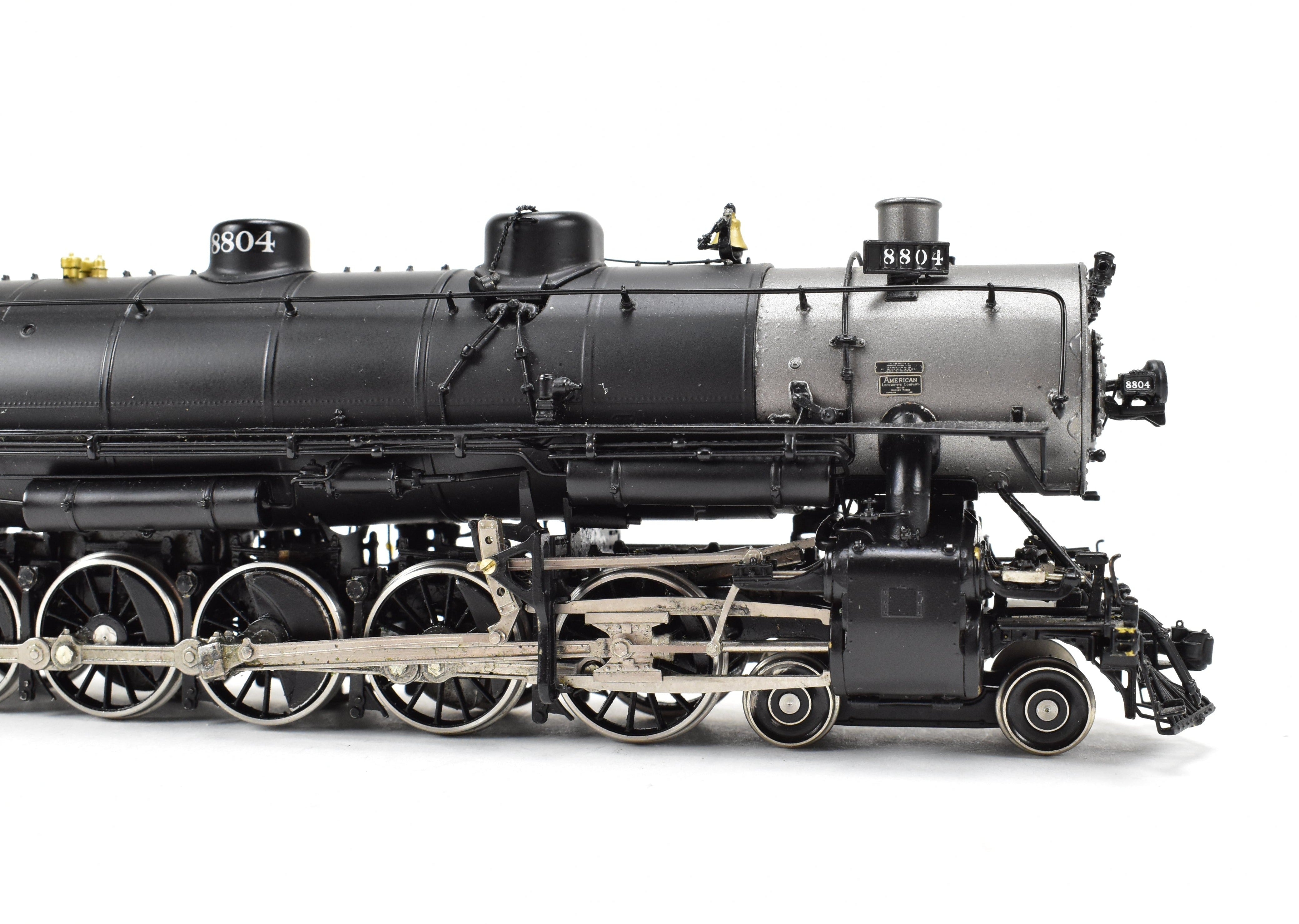 HO Scale Brass Precision Scale Co. Union Pacific Class 4 - 10 - 2 Three - Cylinder Freight/Passenger Model Train #8804 in As - Is Condition