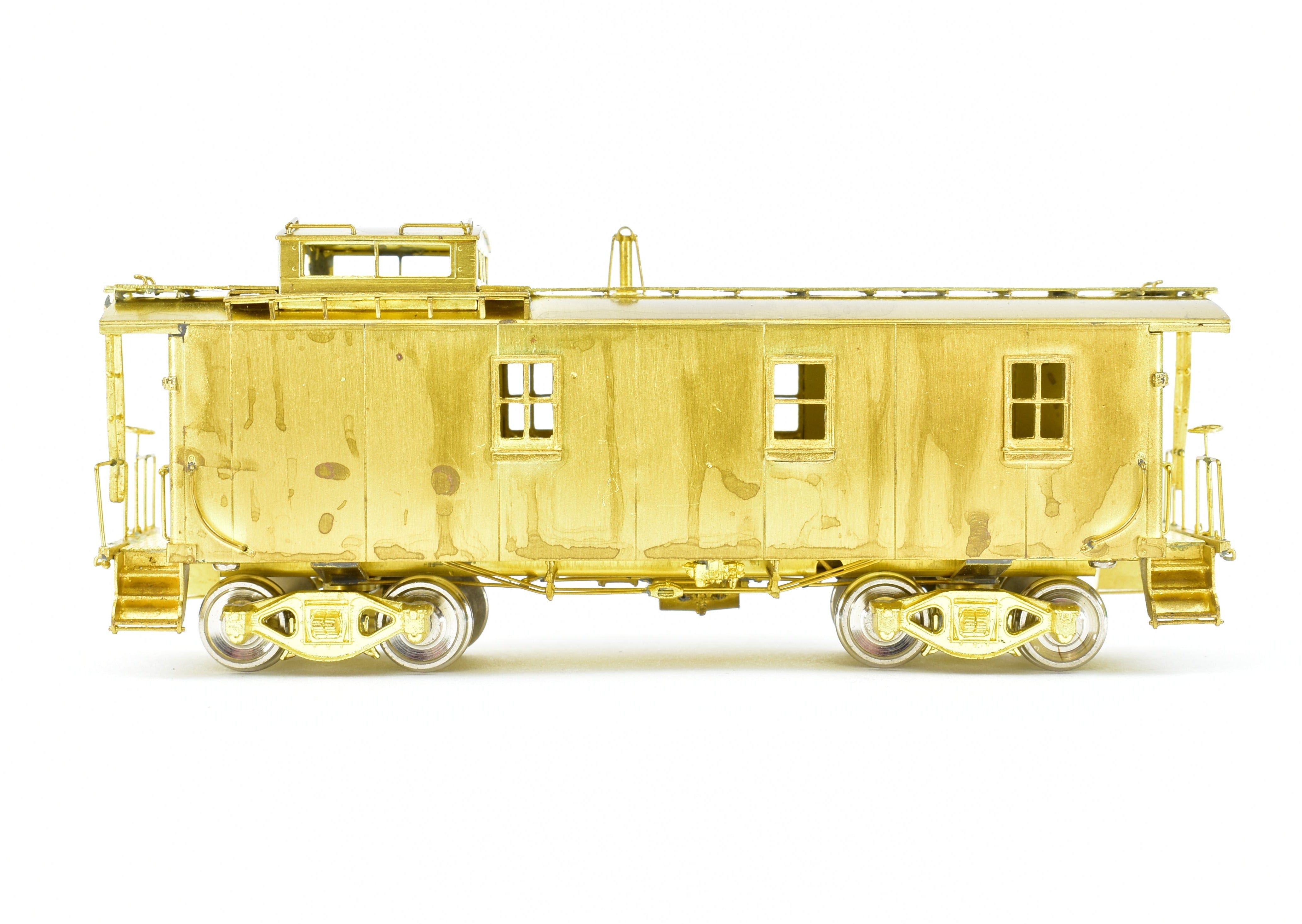 HO Brass OMI NYC - New York Central 1900 Wood Caboose, Like-New Model