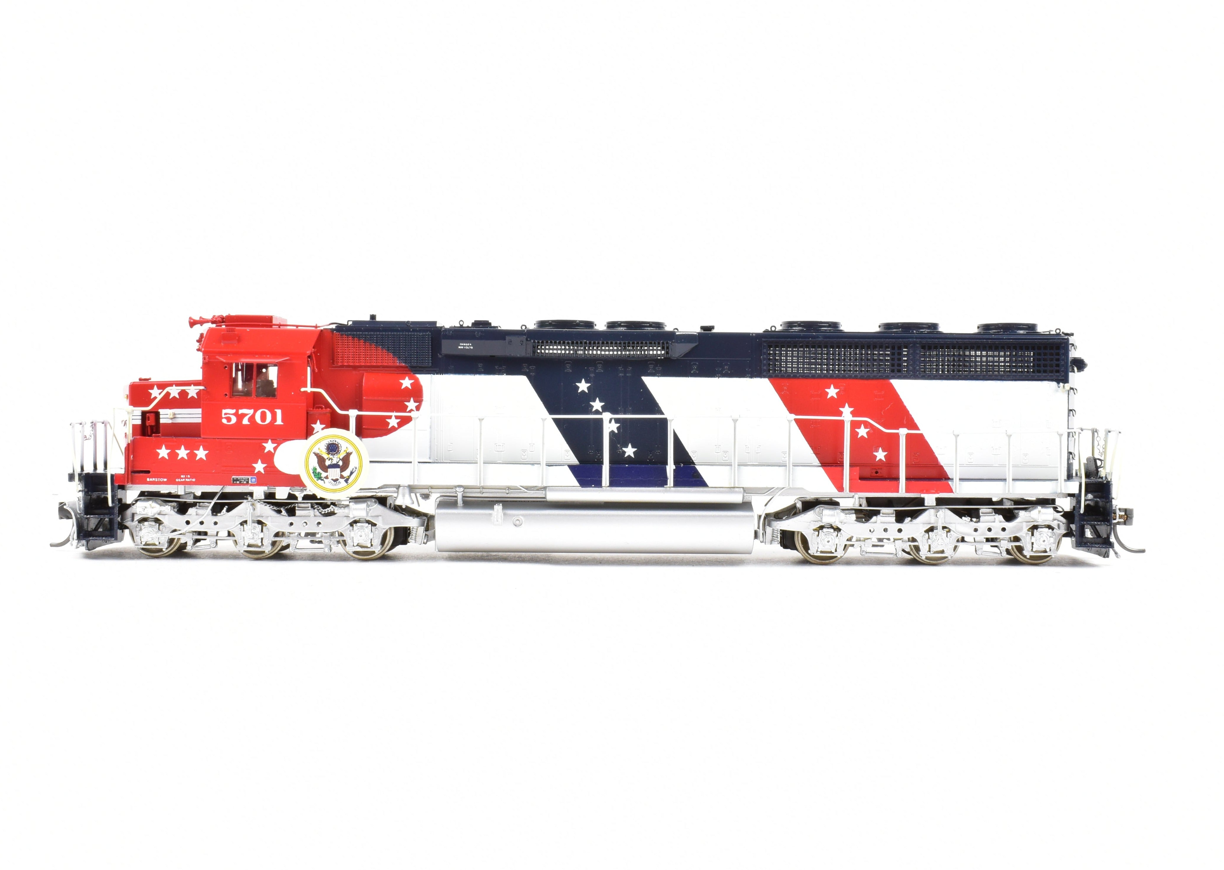 HO Brass OMI Overland Models Inc AT&SF Santa Fe SD45-2 Bicentennial Factory Custom Painted