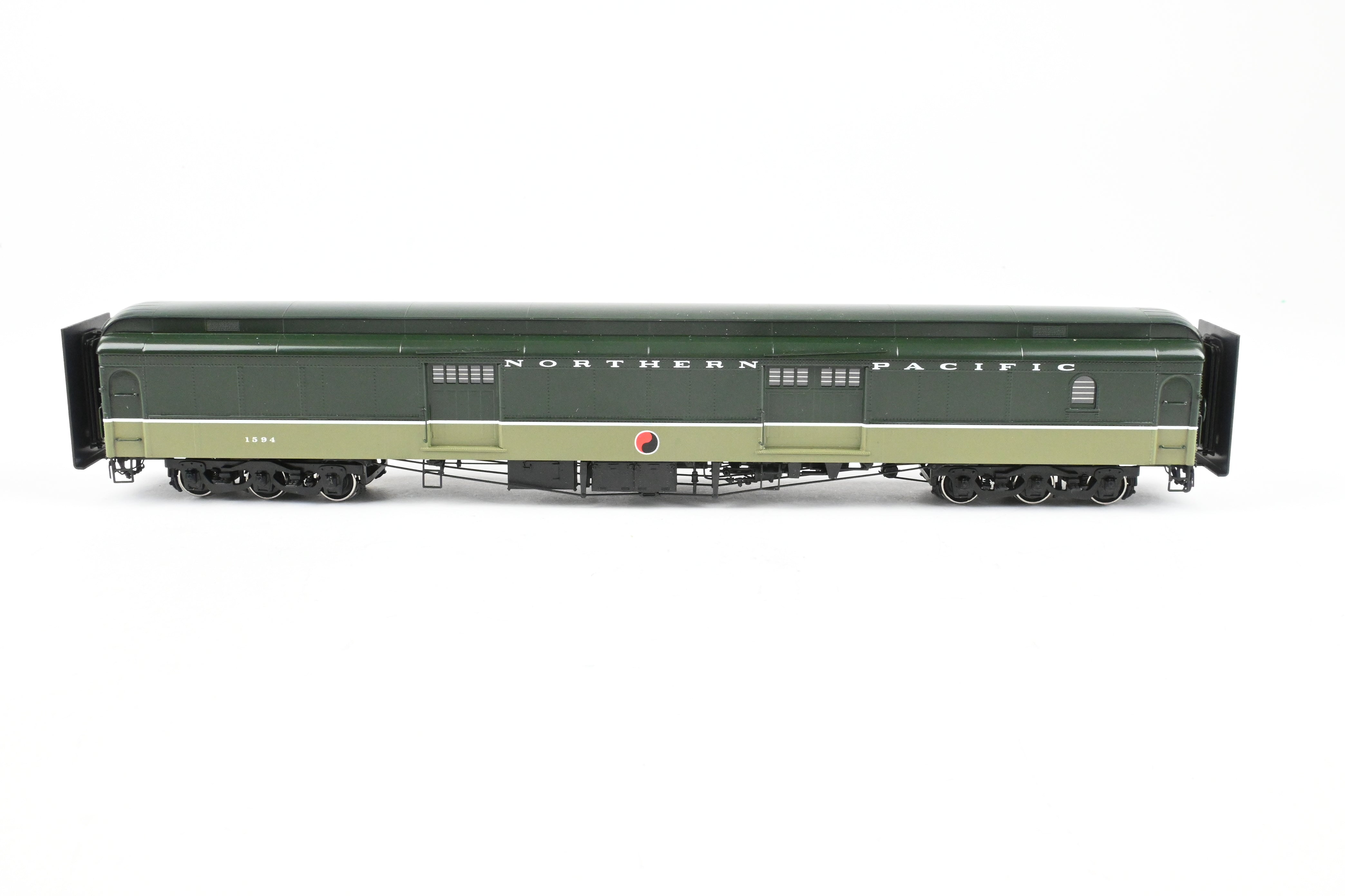 HO Brass W&R Enterprises Northern Pacific Truss Rod Baggage Car No. 1594 Factory Painted