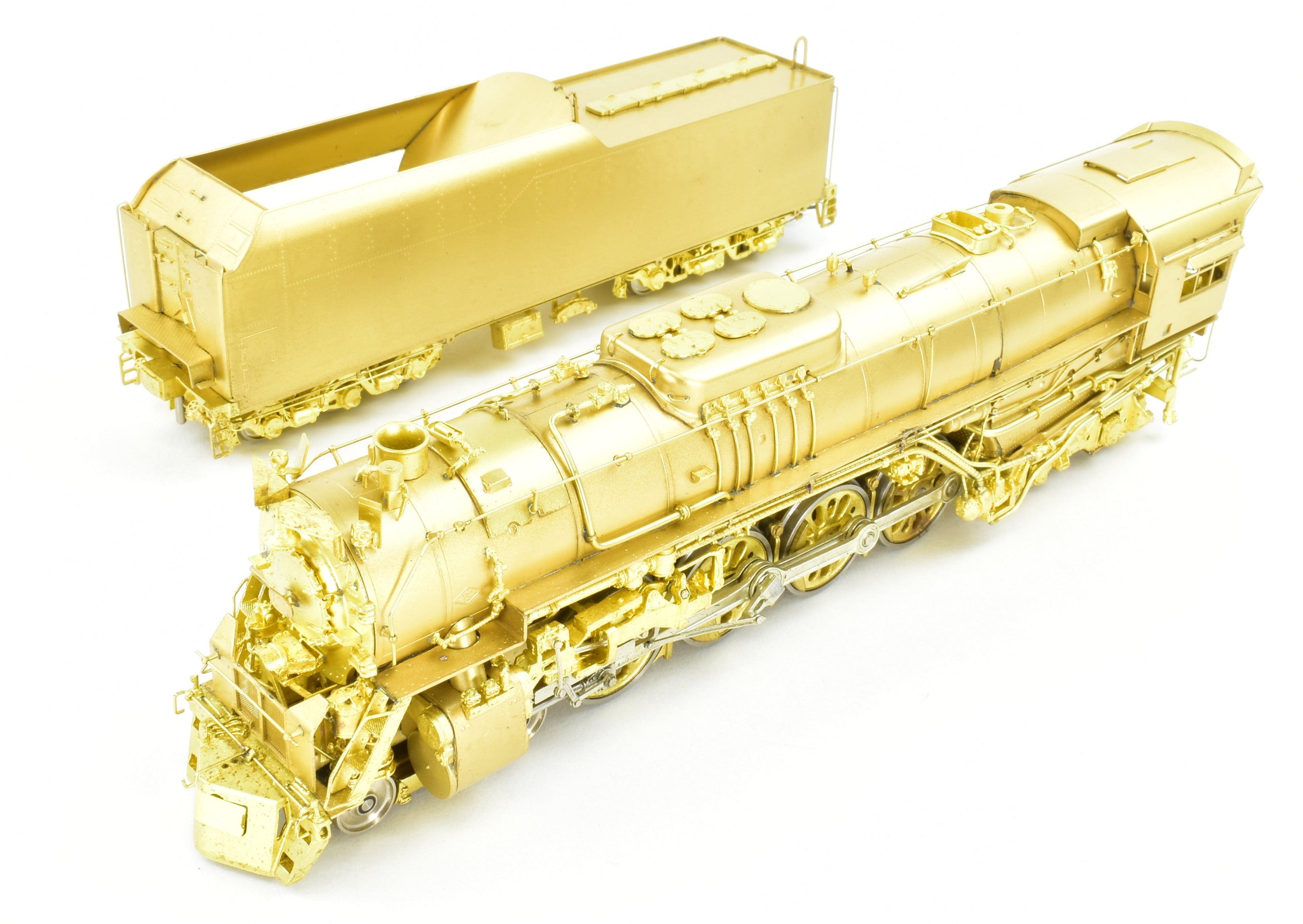HO Scale Brass Key Imports Chesapeake & Ohio J - 3a 610 Class 4 - 8 - 4 Steam Locomotive Model in Greenbrier Color