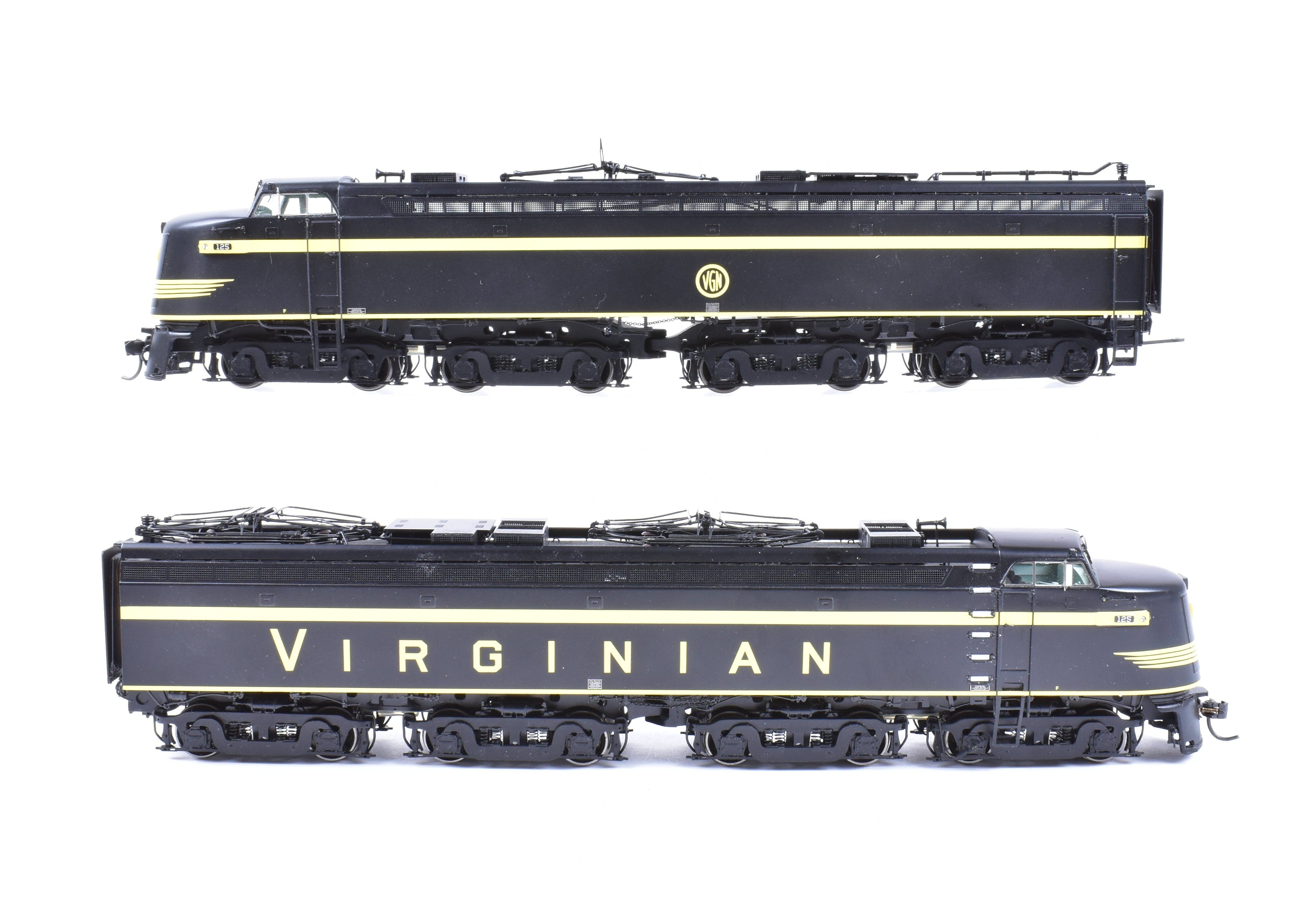 HO Brass GOC Virginian EL-2B Electric #125 Factory Painted DCC Locomotives