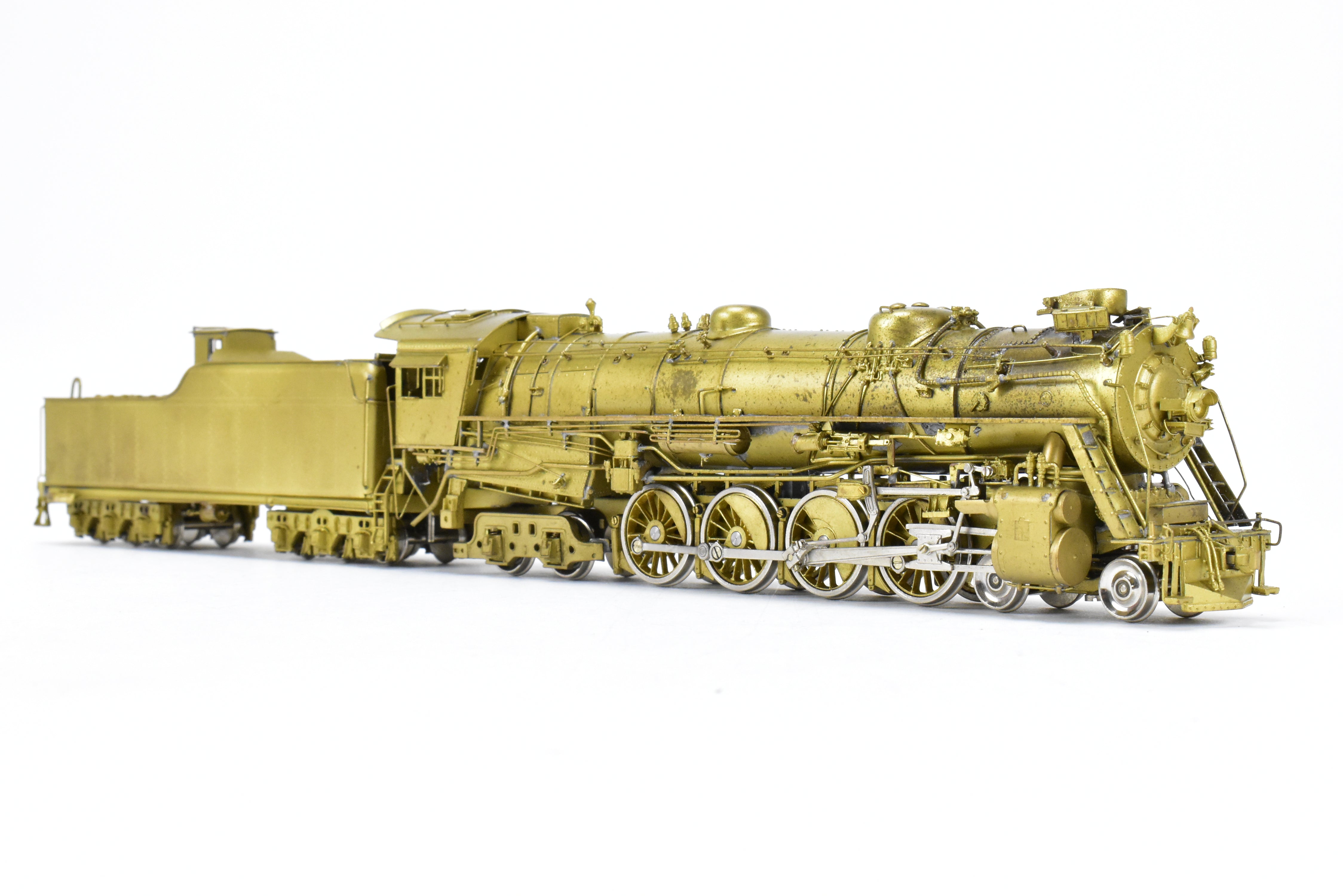 HO Scale Brass Model Train Key Imports D&RGW - Denver & Rio Grande Western M - 64 4 - 8 - 4 Northern Locomotive