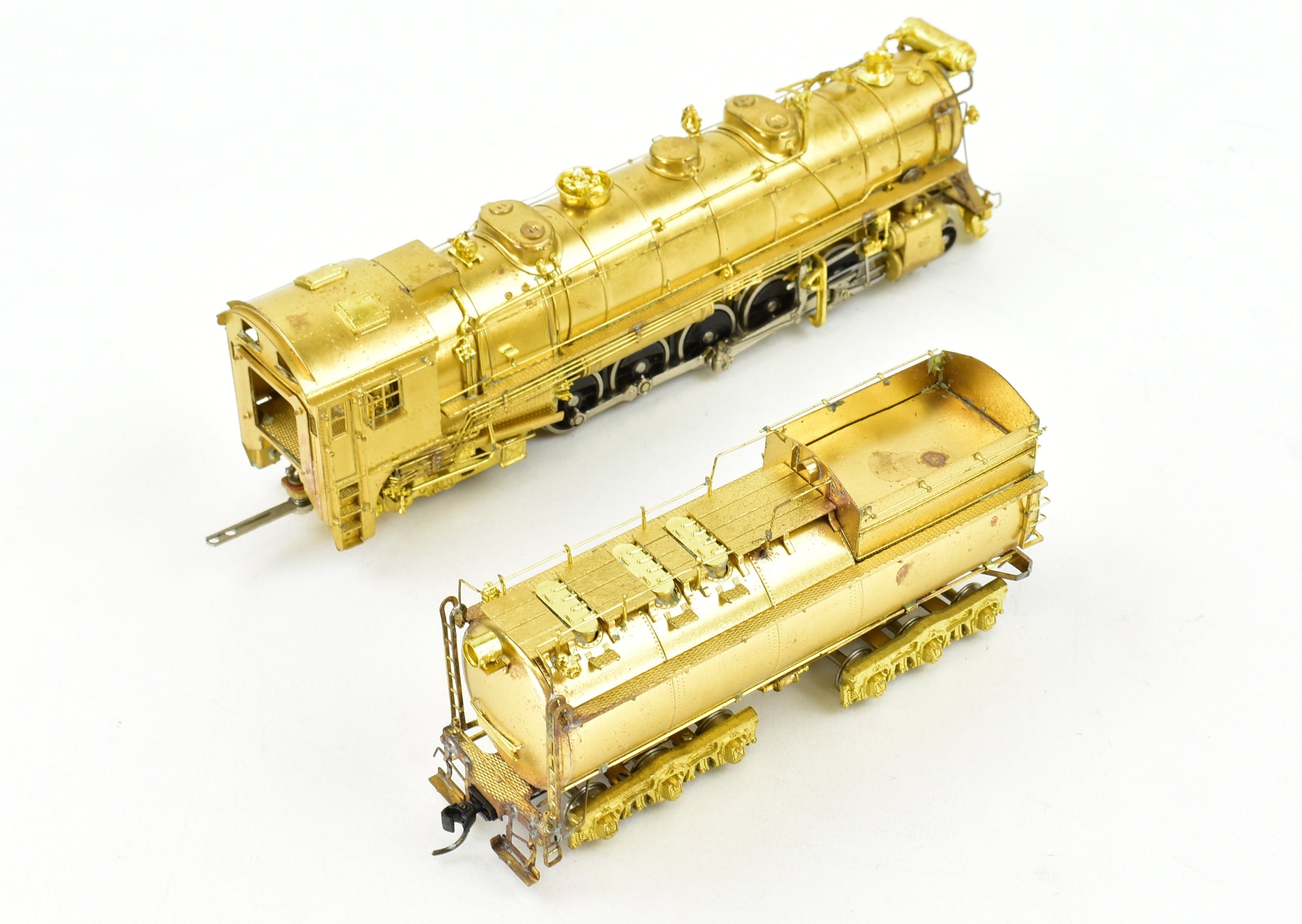 HO Scale Brass Model Train - Van Hobbies Canadian National Railway (CNR) 2-10-2 Class T-2a Locomotive #4100