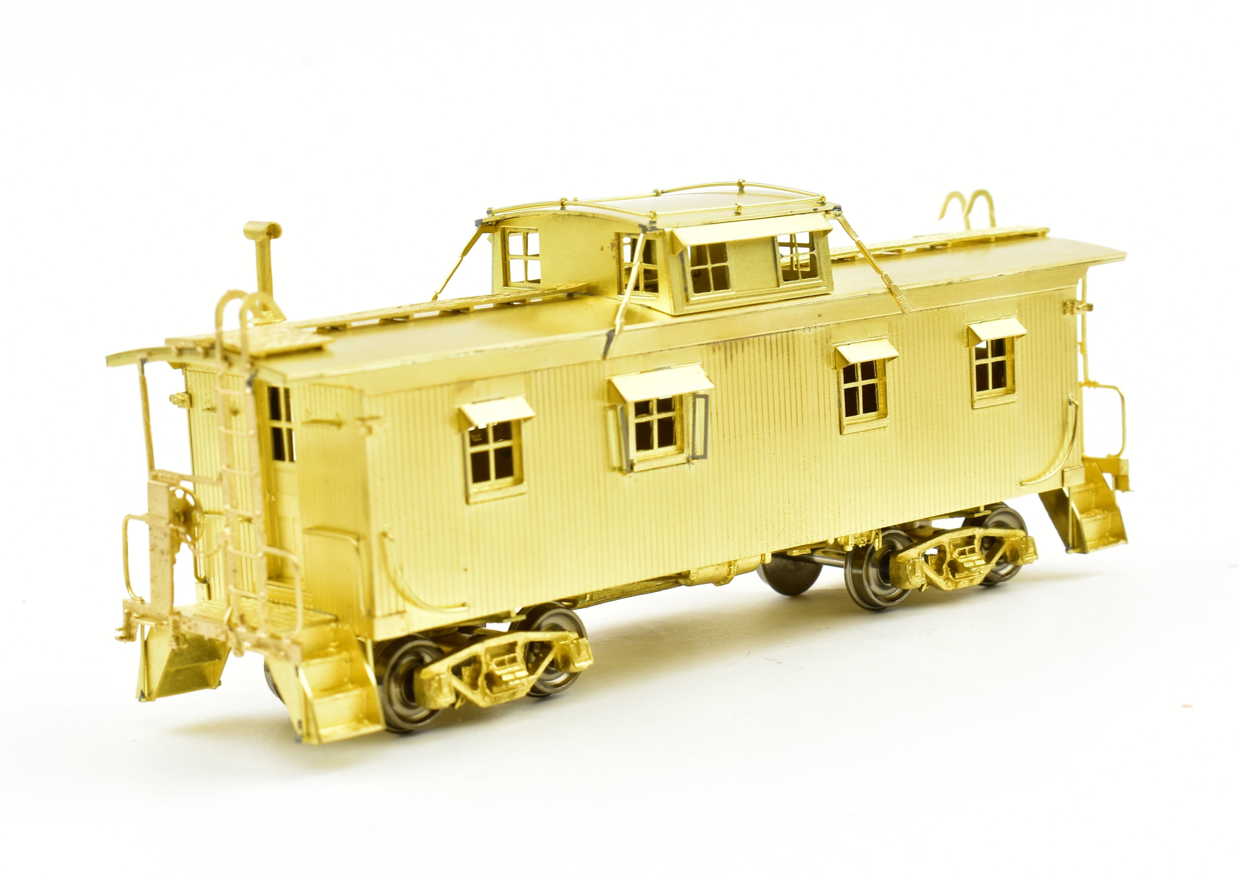 HO Scale Brass OMI - Overland Models, Inc. Atlantic Coast Line M-3 Wood Sheath Caboose Model