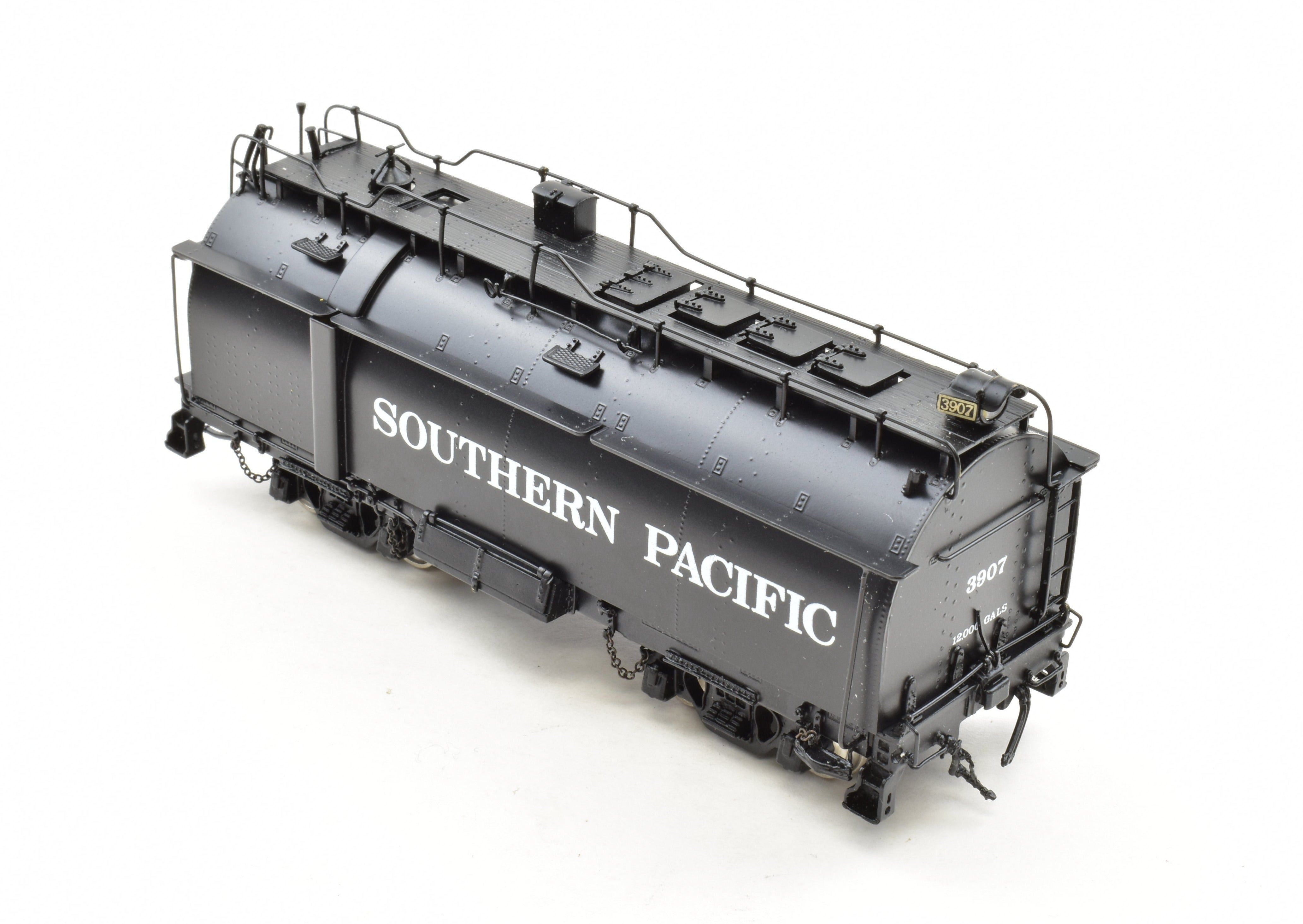 HO Scale Brass Key Imports Southern Pacific AM - 2 4 - 6 - 6 - 2 Cab Forward #3907 Post - War Model