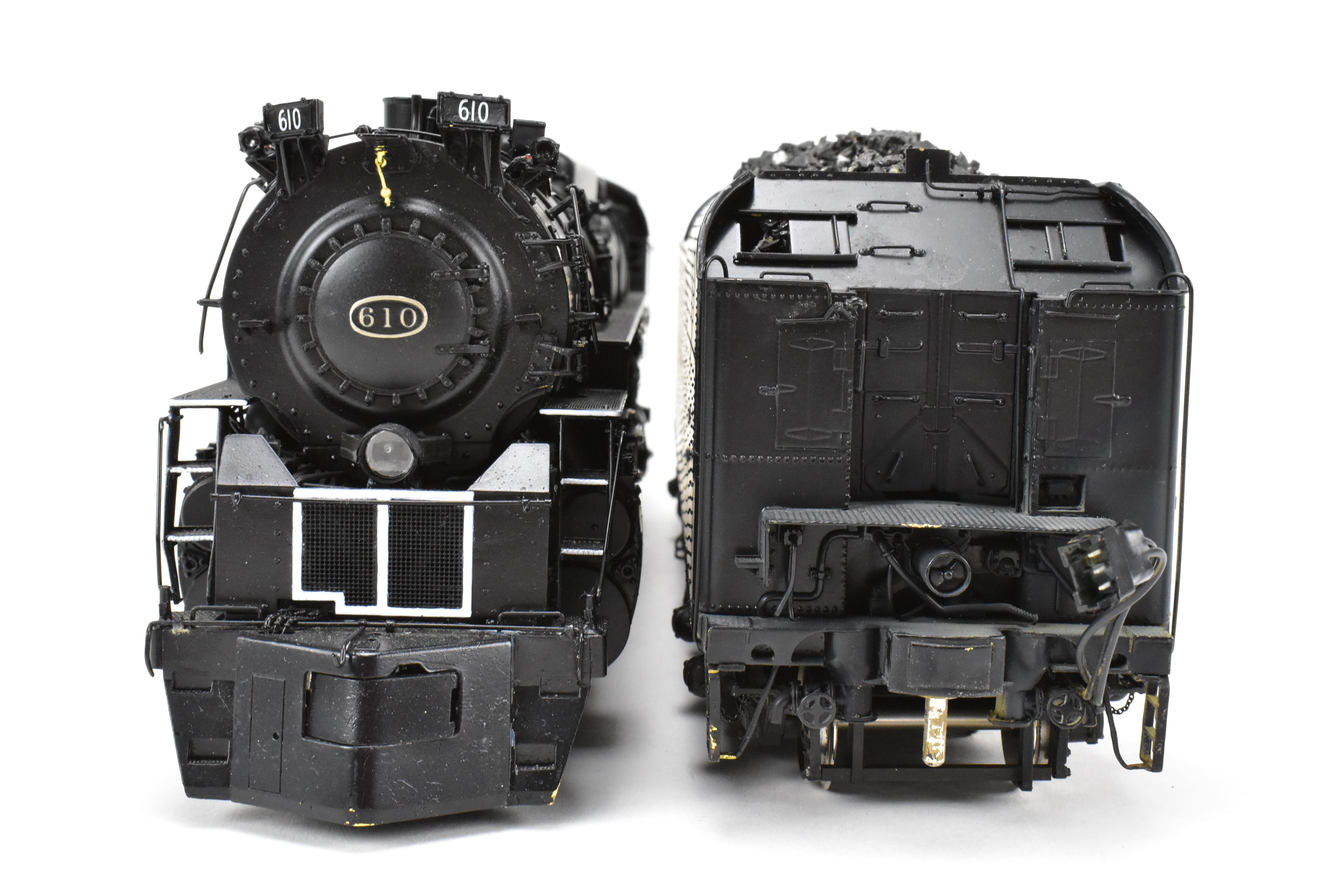 O Scale Brass Precision Scale Co. C&O J-3a 4-8-4 Greenbrier 2-Rail FP #610 As-Is
