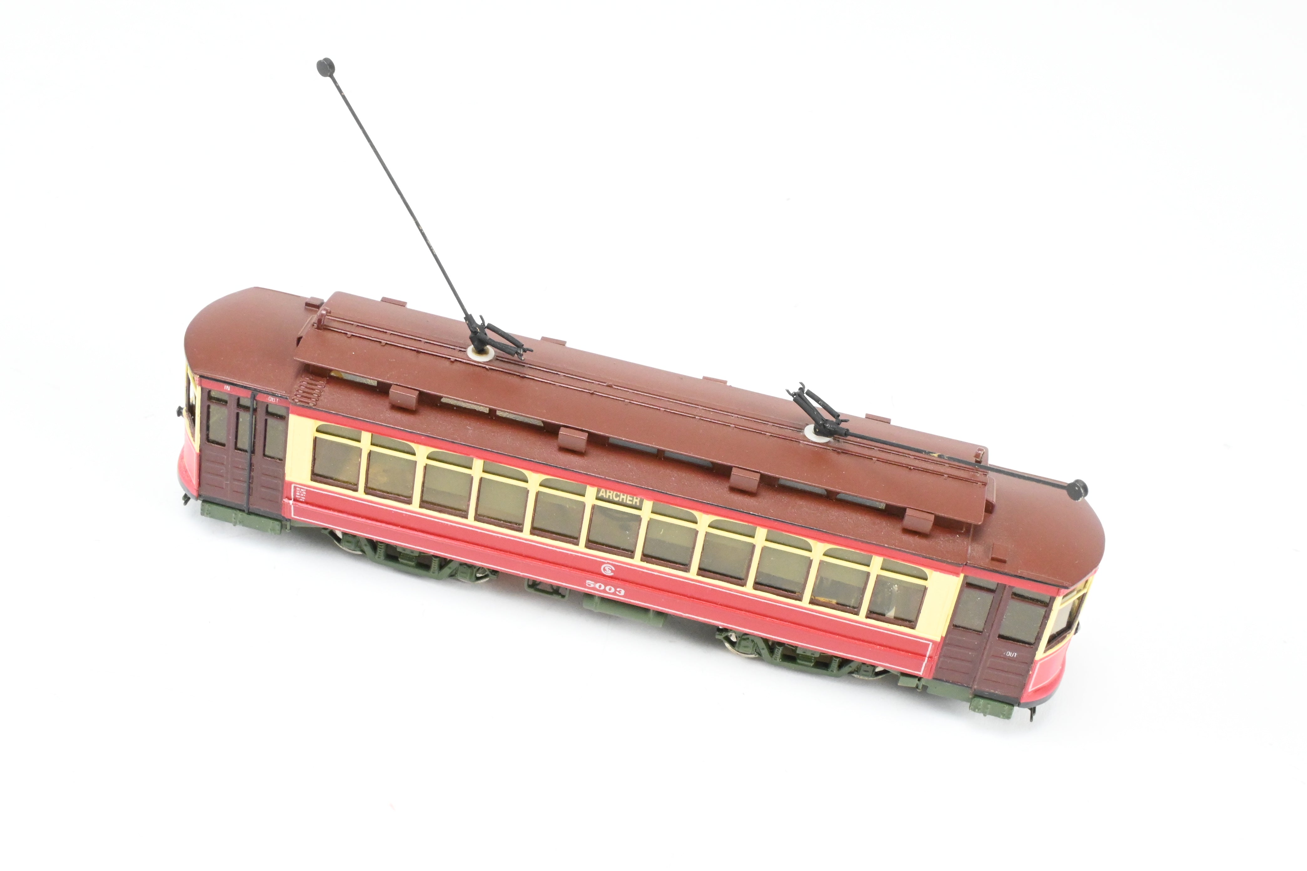 HO Scale Brass Fairfield 343 CSL Chicago Surface Lines Custom Painted Pullman Car No. 5003