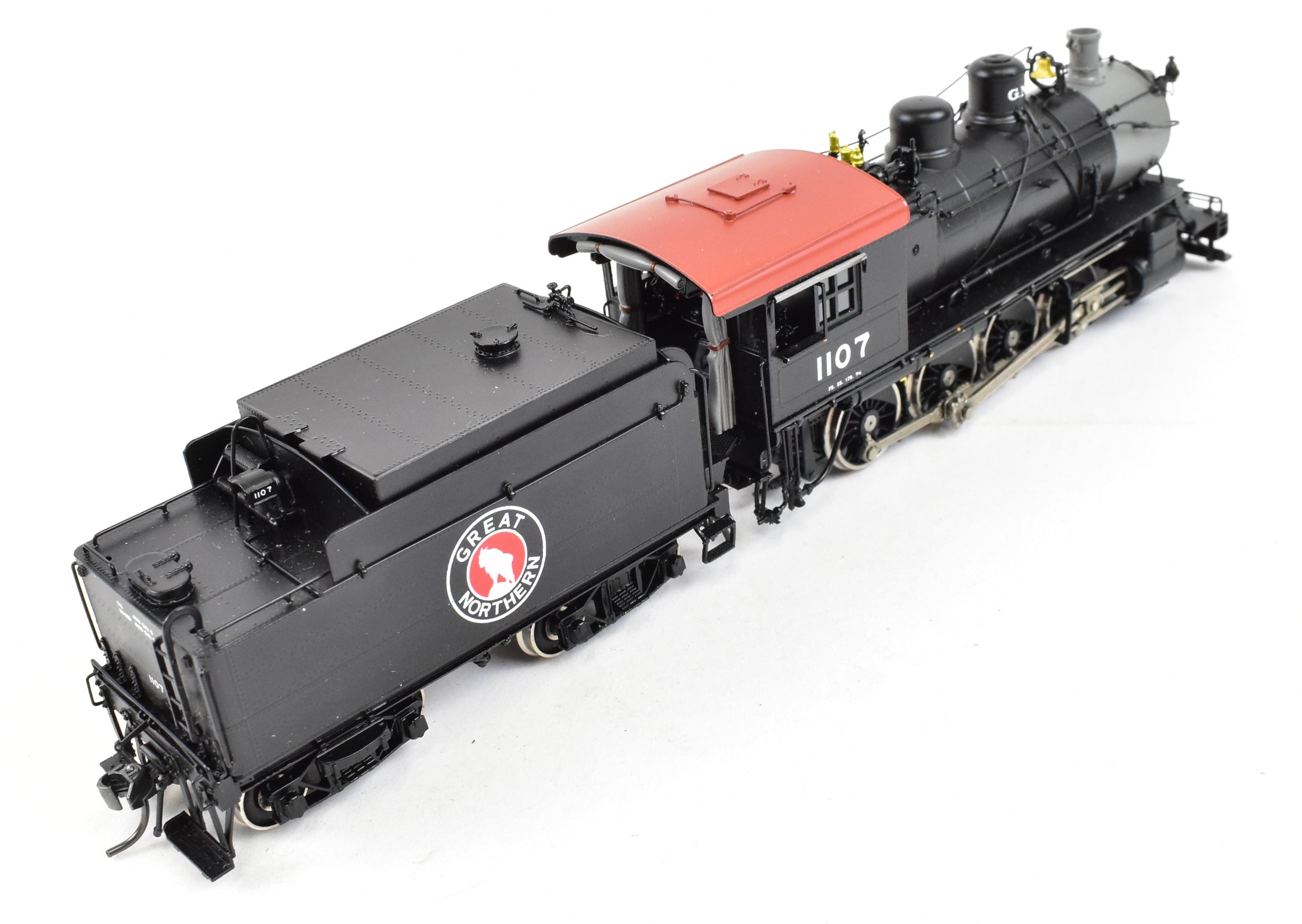 HO Scale Brass Steam Locomotive CON W&R Enterprises Great Northern F-5 2-8-0 FP No. 1107 Model