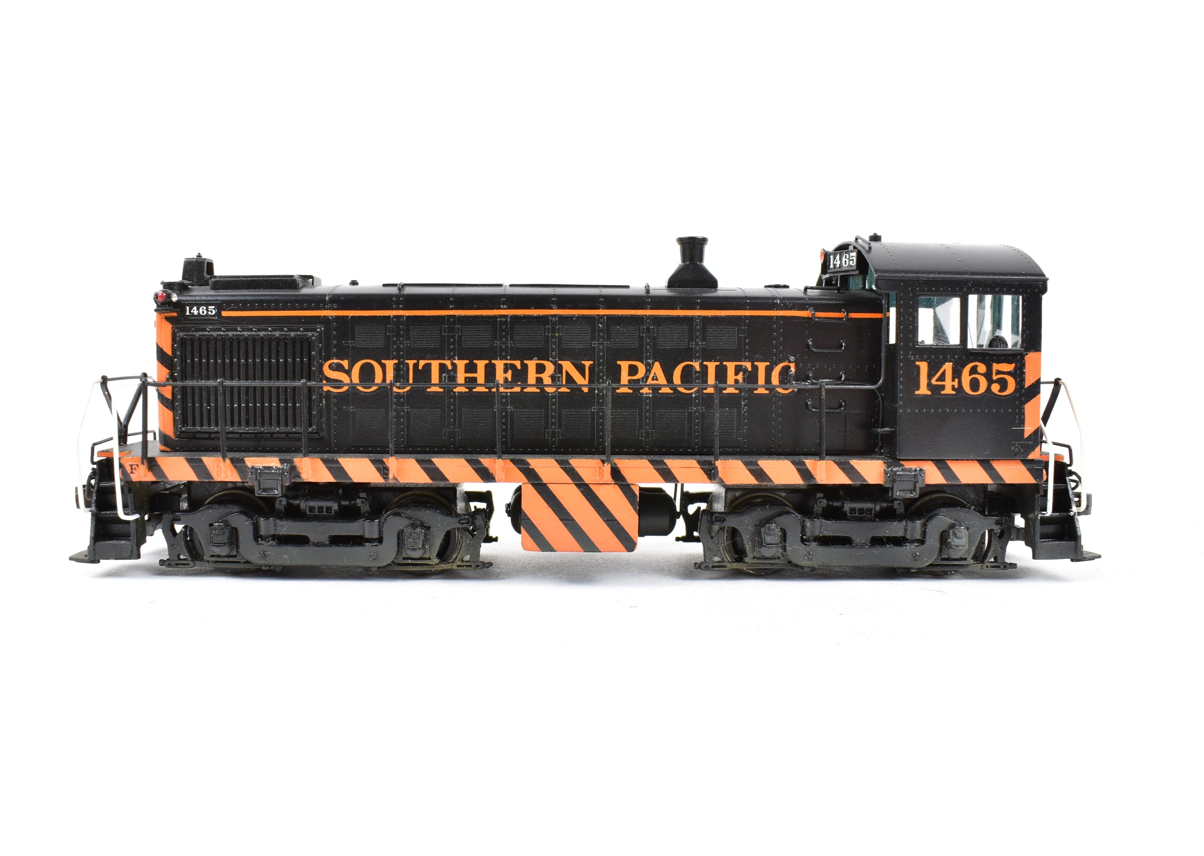 Custom Painted Tiger Stripe HO Brass ALCO S - 4 Switcher Model for Southern Pacific