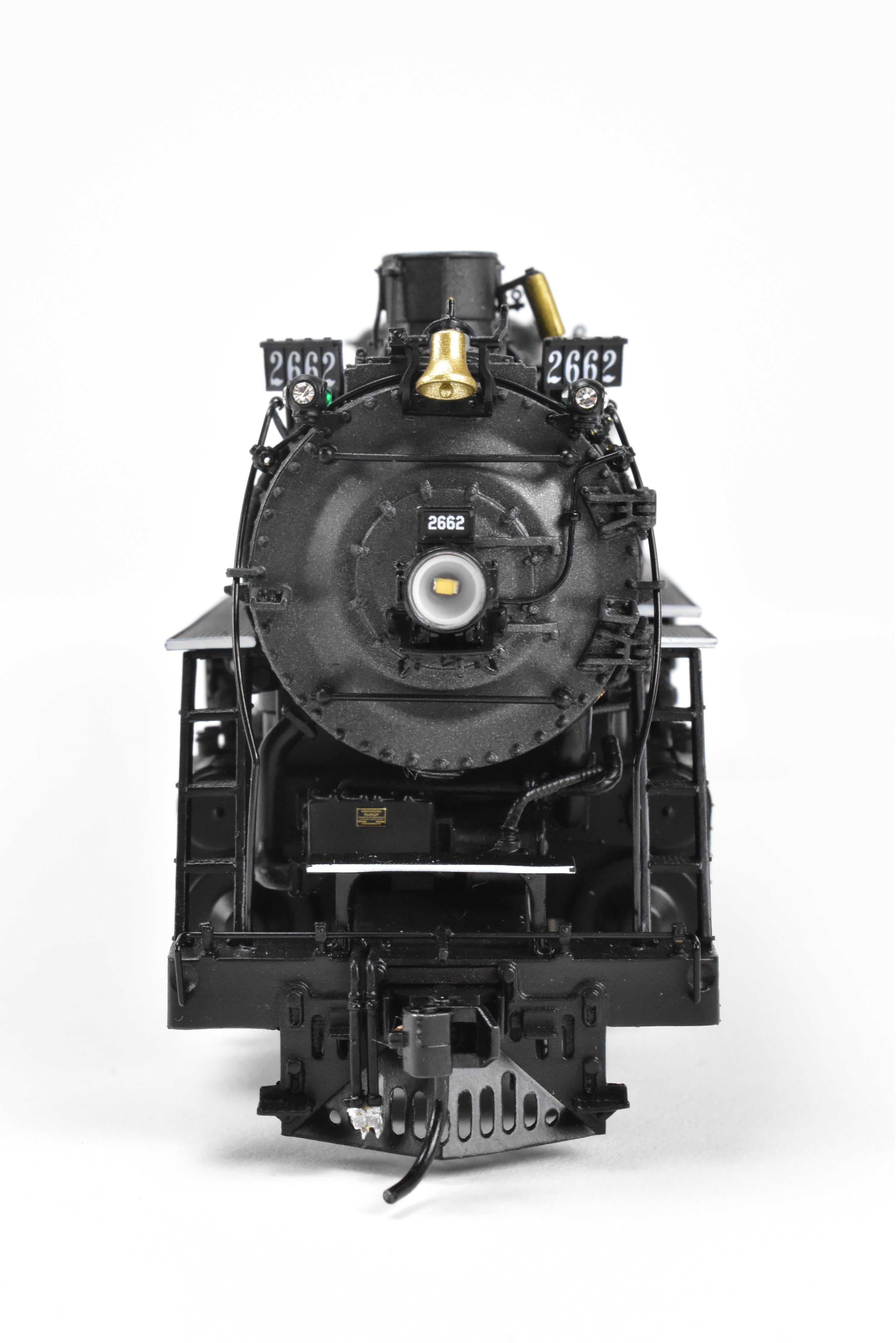 HO Scale Model Train - Broadway Limited Imports Brass Hybrid Series Northern Pacific A - 3 4 - 8 - 4 FP Locomotive with Gray Boiler (Post 1947) and Smoke, Featuring Paragon 4 Sound for DC and DCC Operation