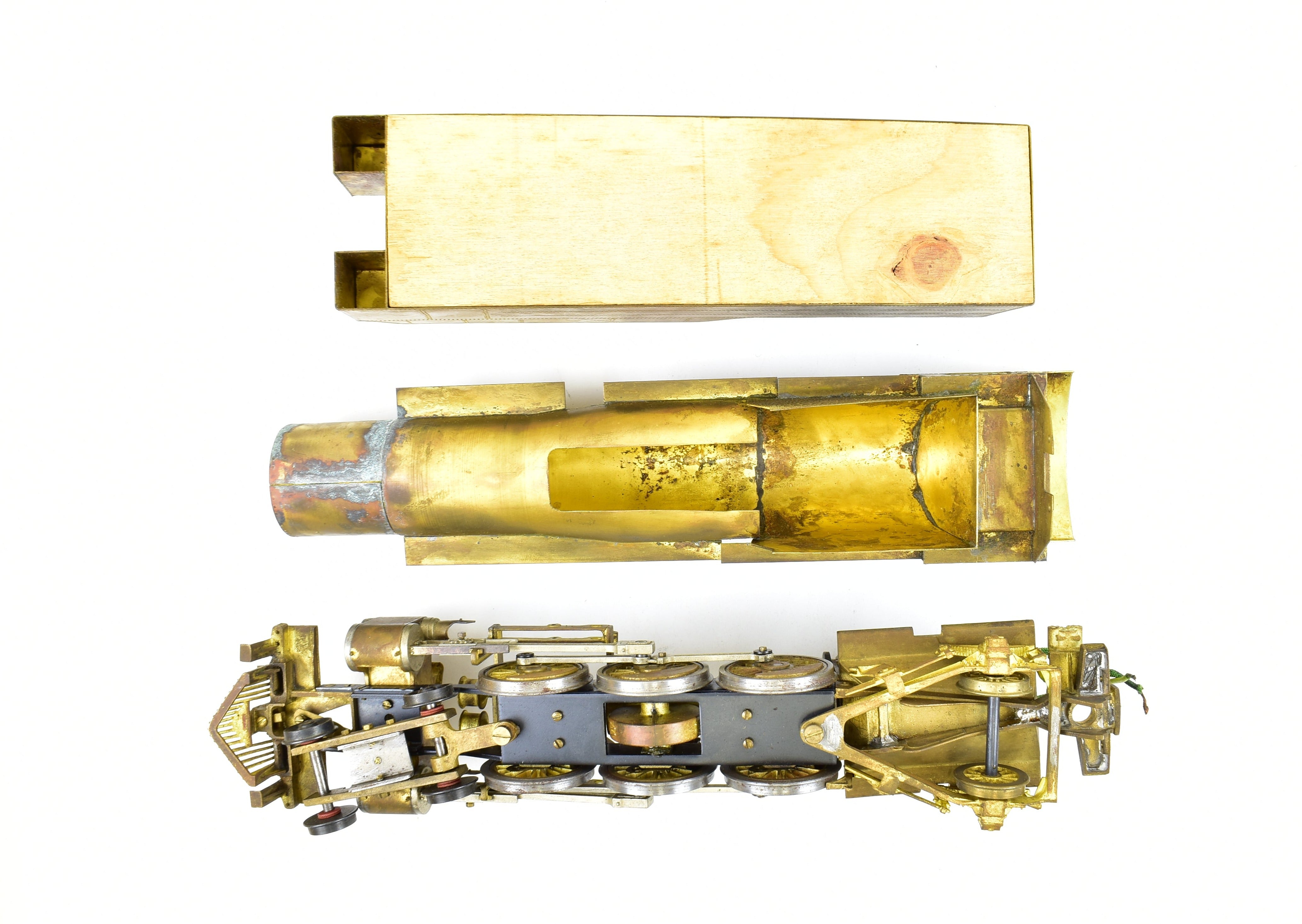 O Scale Brass Central Locomotive Works SOU Southern Railway PS - 4 4 - 6 - 2 Pacific Started Kit