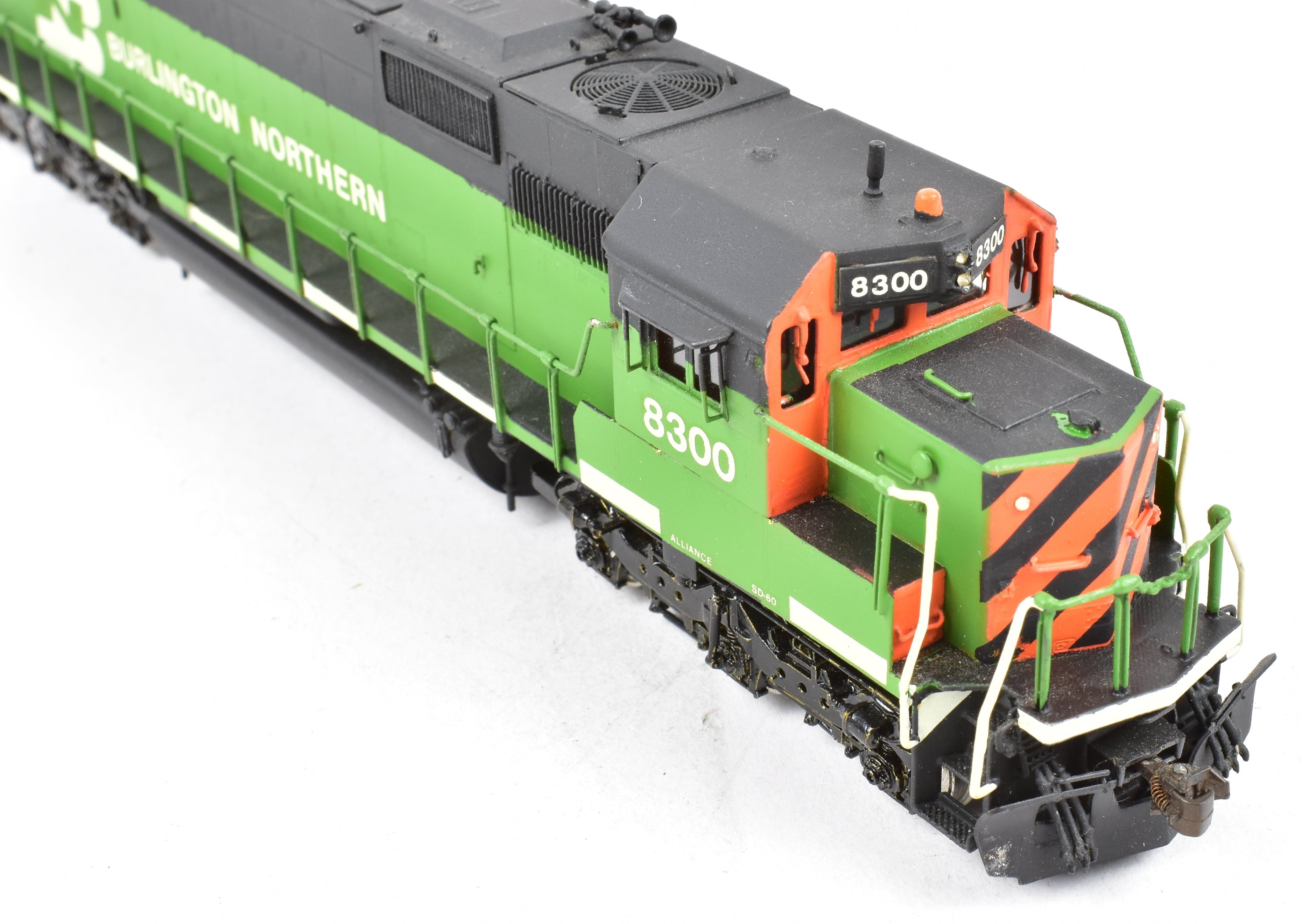 HO Scale Brass Locomotive Model - Overland Models, Inc. (OMI) Burlington Northern SD60 CP No. 8300