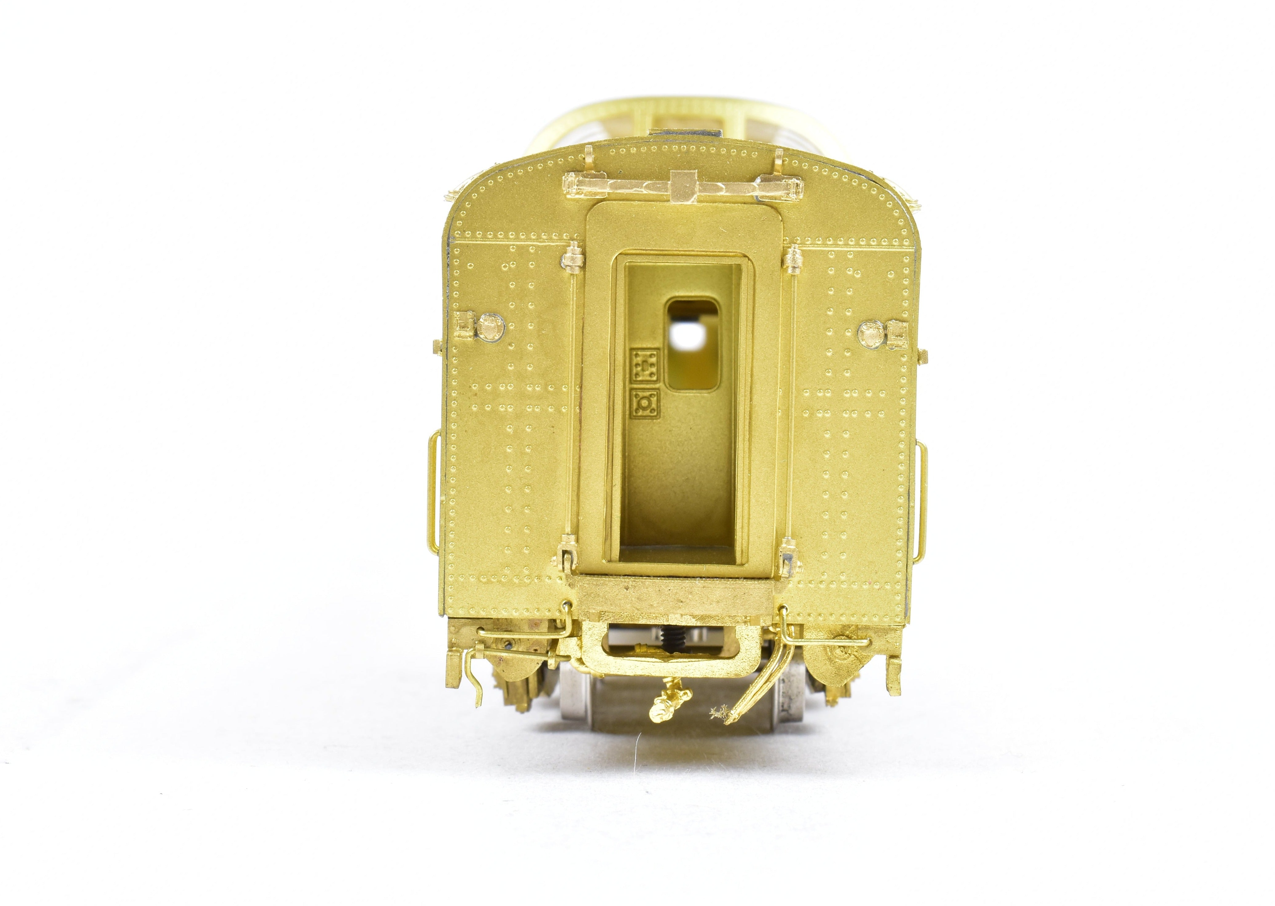 HO Scale Brass Model Train - Wasatch Model Co. Union Pacific 9000 Series Dome Lounge Observation Car Modified for Mid - Train Service