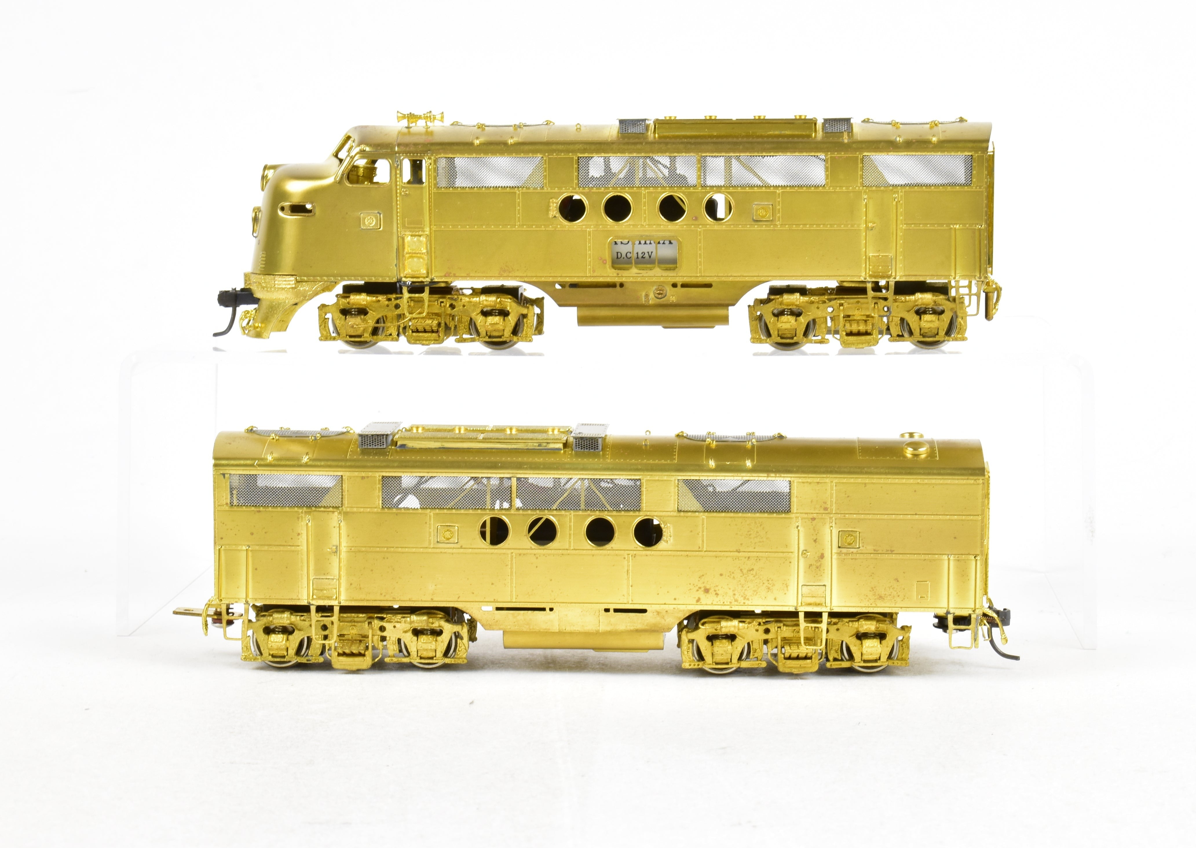 HO Brass ATSF - Santa Fe EMD FT A & B Passenger Set by Overland Models Inc.
