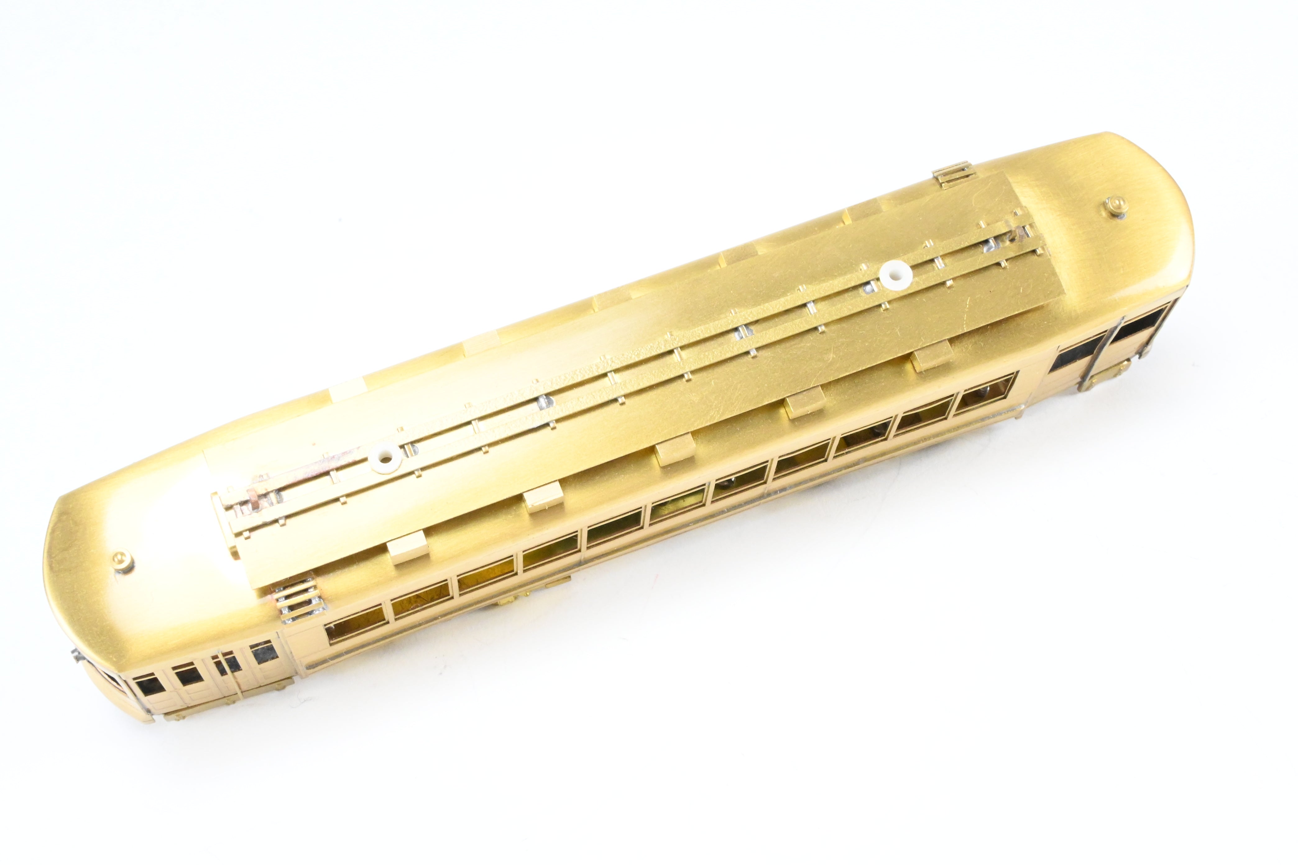 High - Quality HO Scale Brass Chicago Surface Lines Pullman Car Model - Fairfield Models 343 CSL