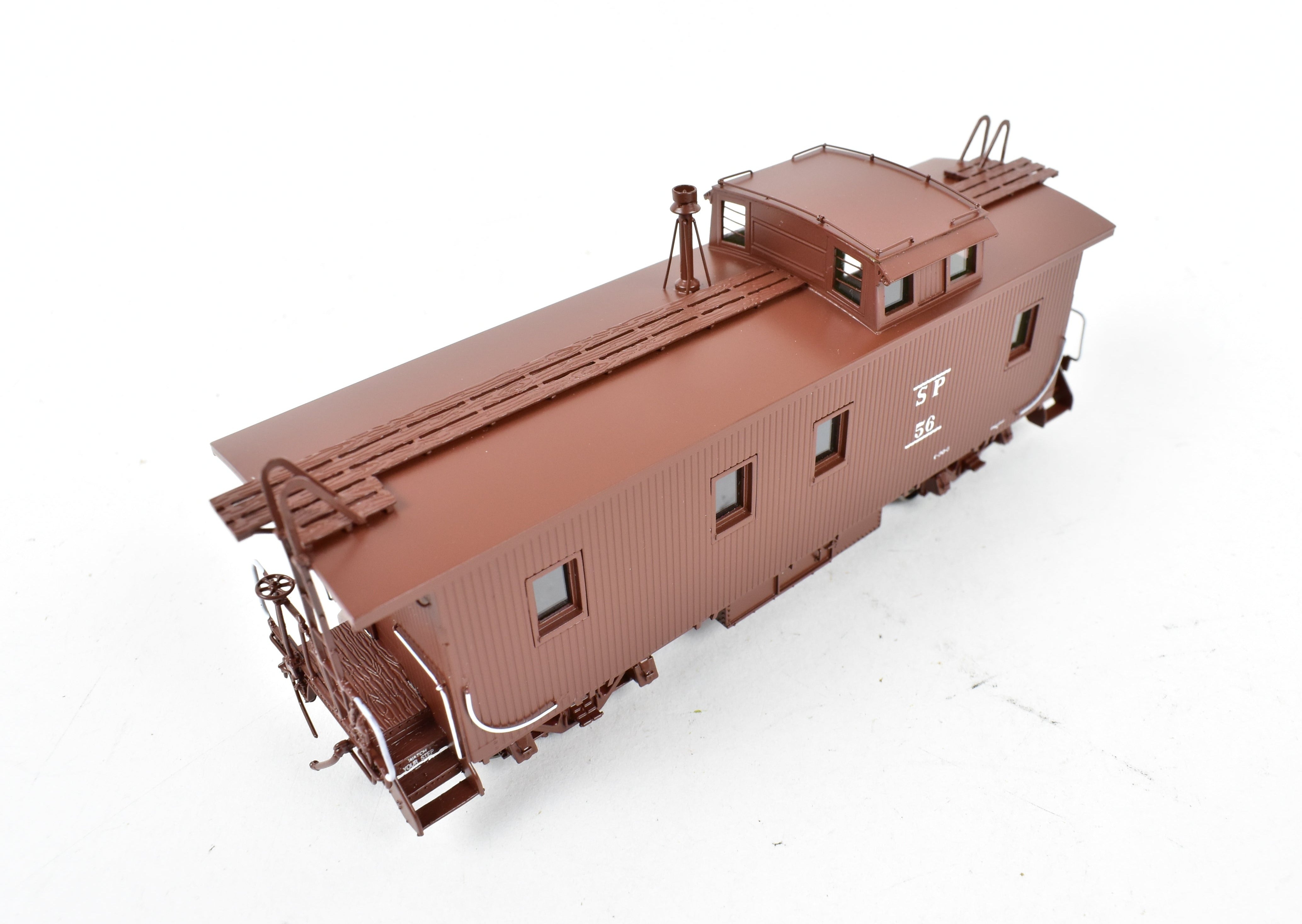 HO Scale Brass Southern Pacific Wood Side Caboose, Class C - 30 - 3 FP No. 56 by Challenger Imports