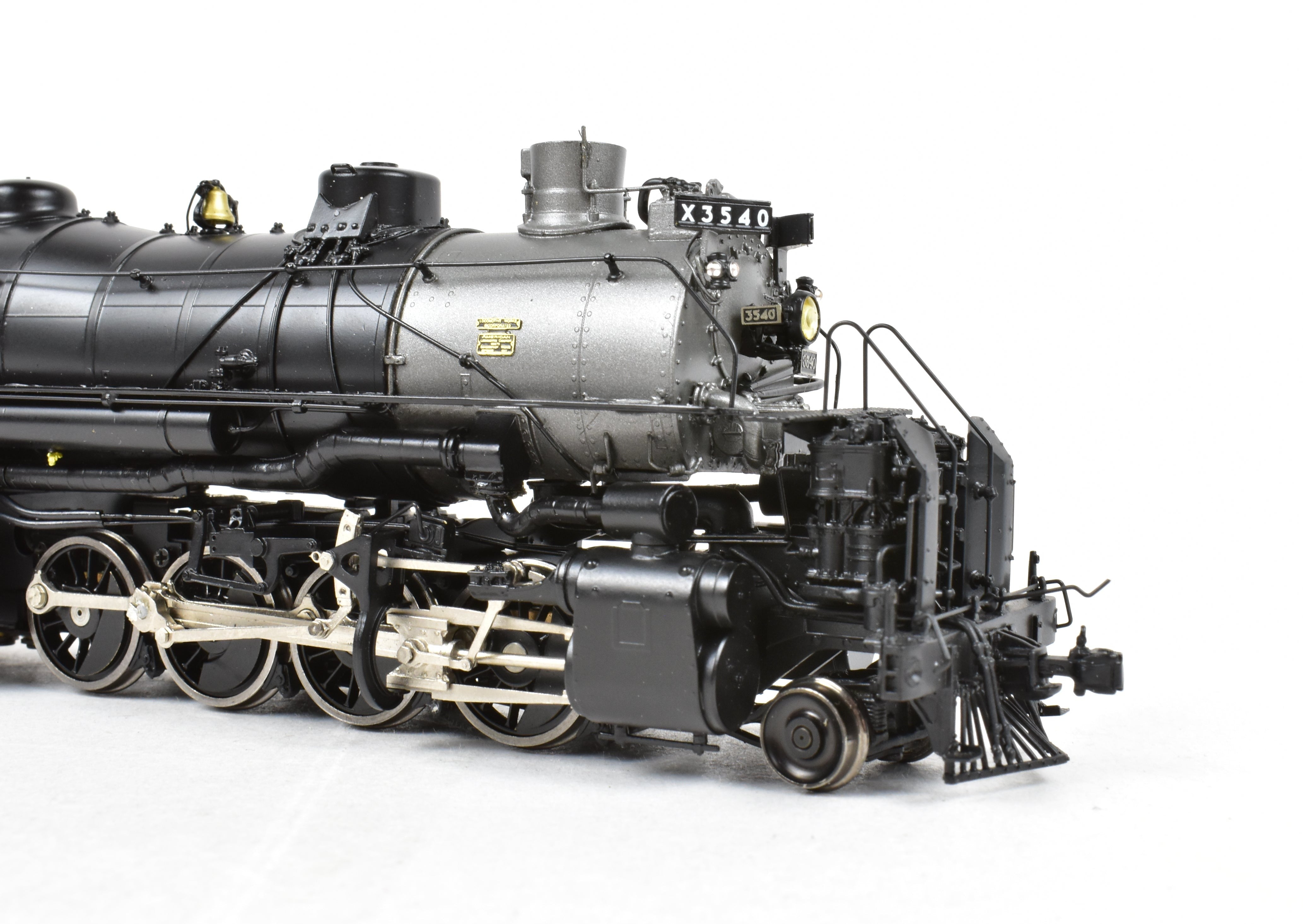 HO Scale Brass Union Pacific SAC 2-8-8-0 FP No. 3450 by Overland Models