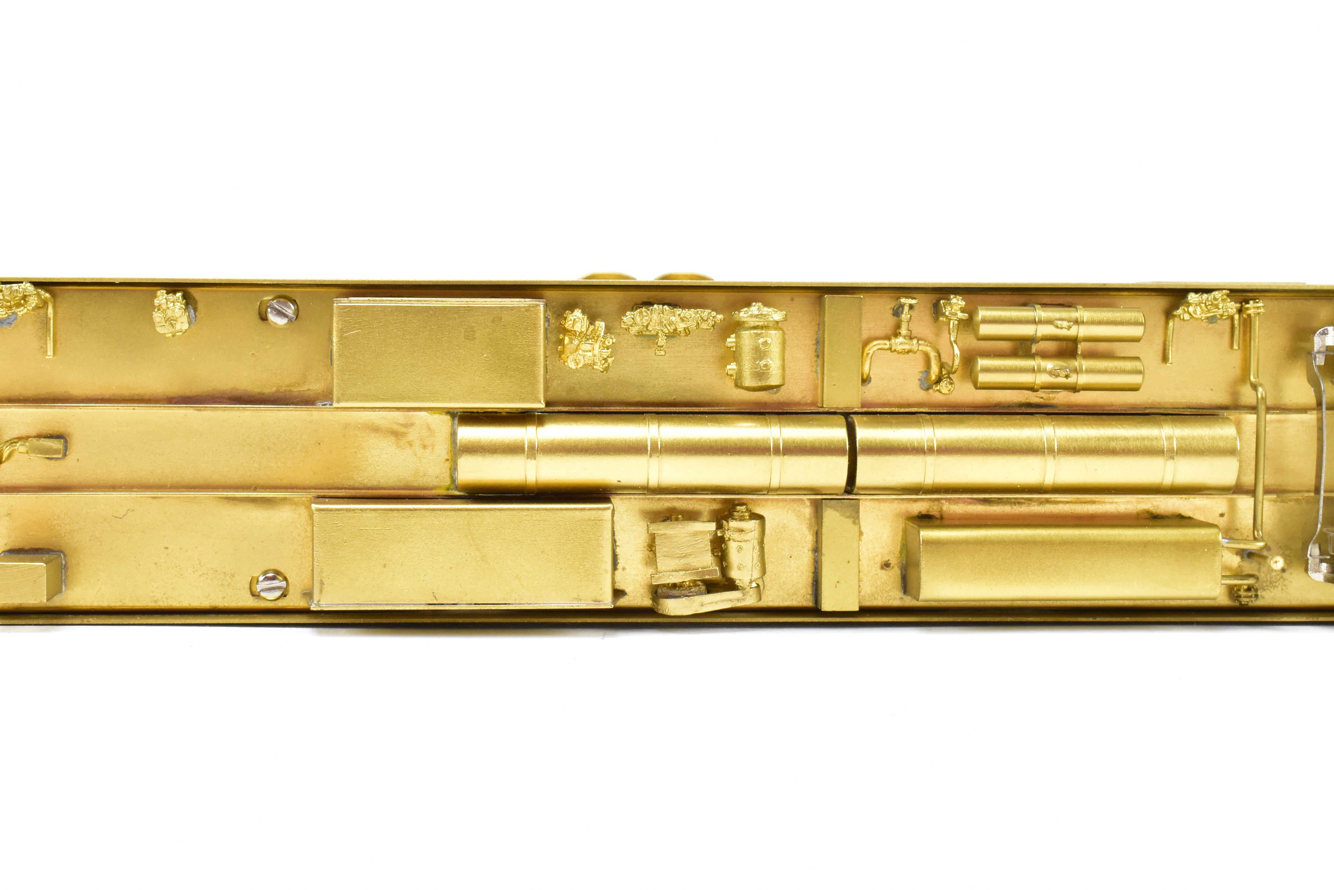 High - Quality HO Scale Brass Cascade Models Union Pacific Boiler/Baggage/Dormitory Cars #300 - 304