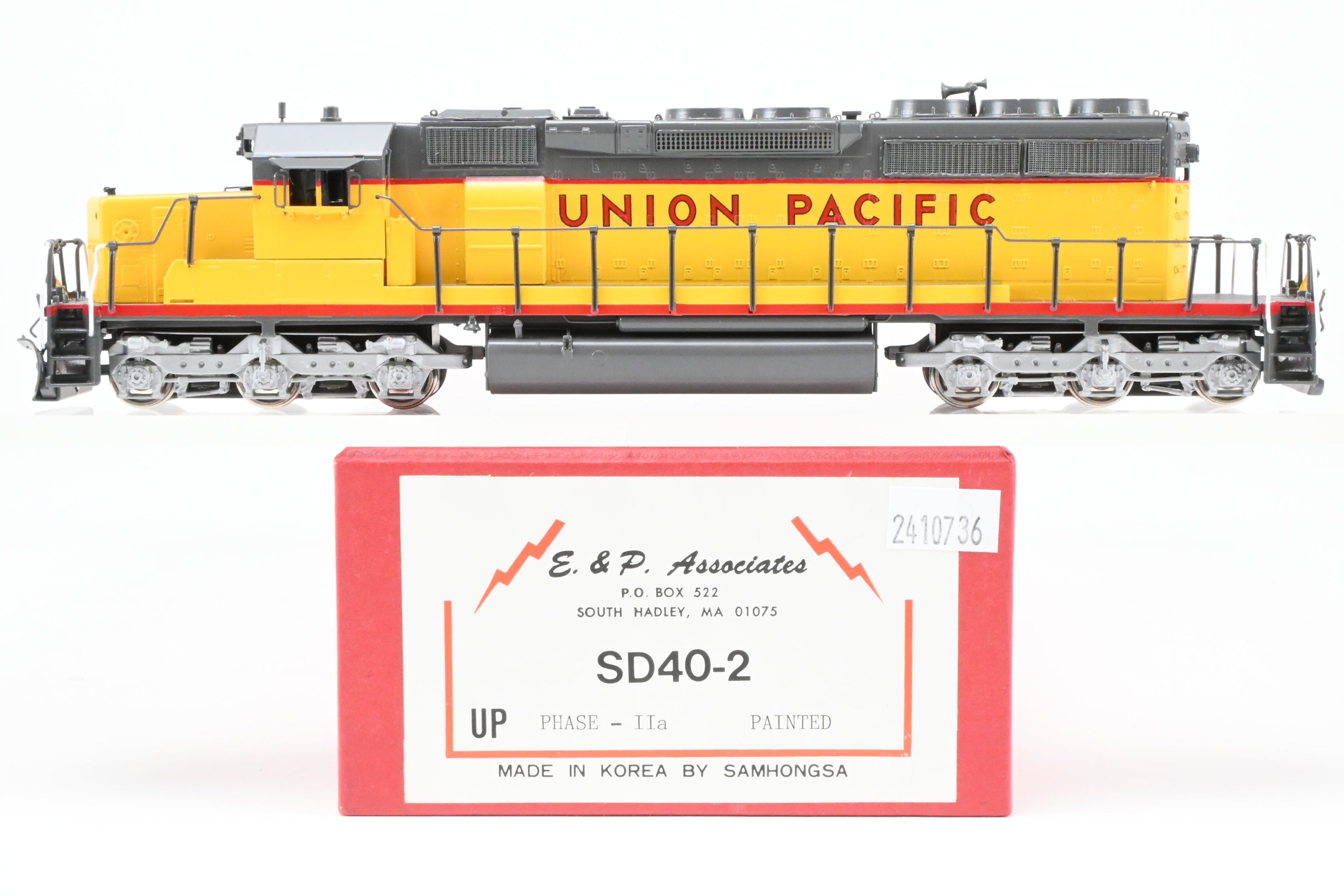 HO Scale Brass E&P Associates Union Pacific EMD SD40-2 Phase IIa Model