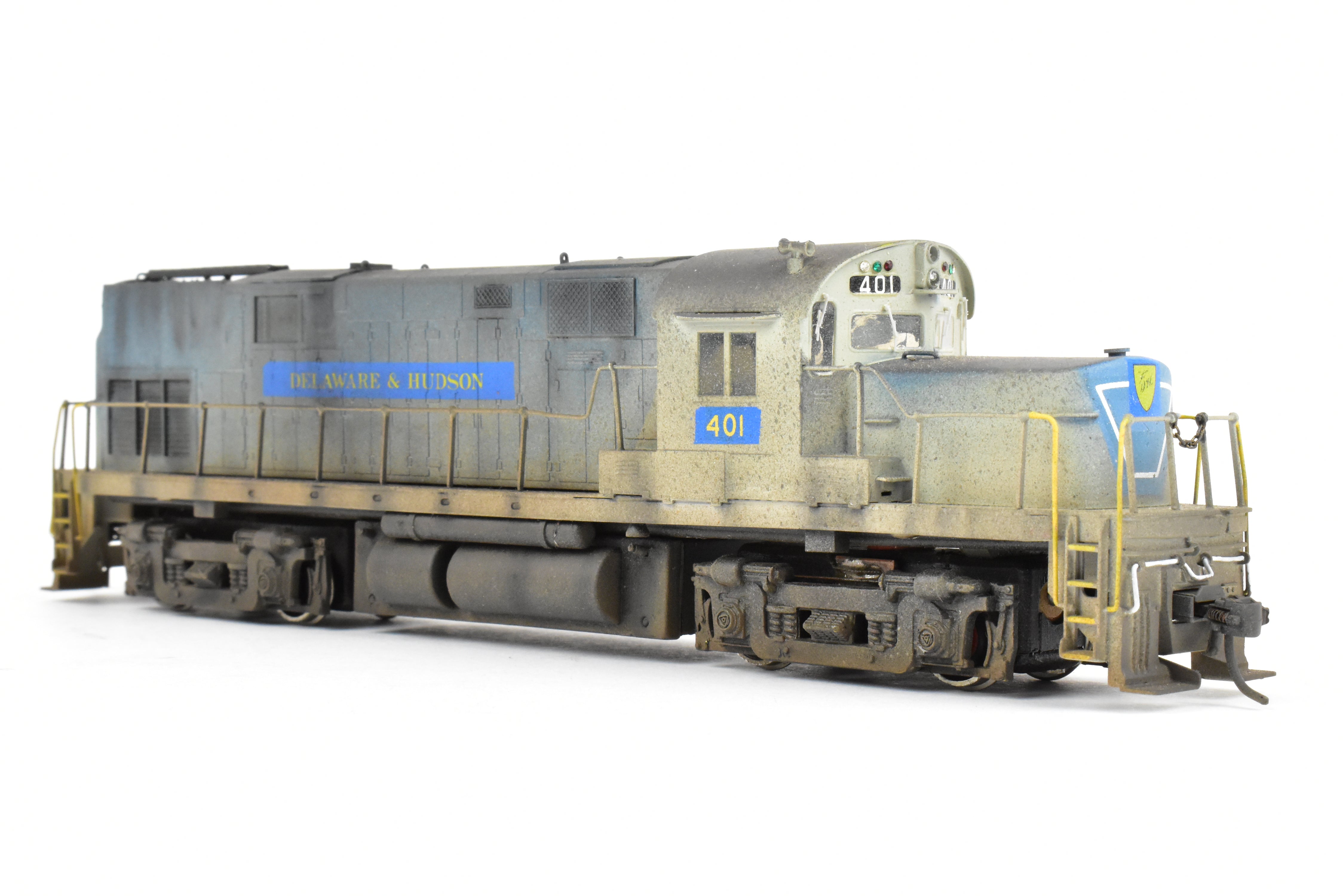 HO Scale Brass Alco Model Train - Delaware and Hudson ALCo C - 420 Low Hood with D&H Patch
