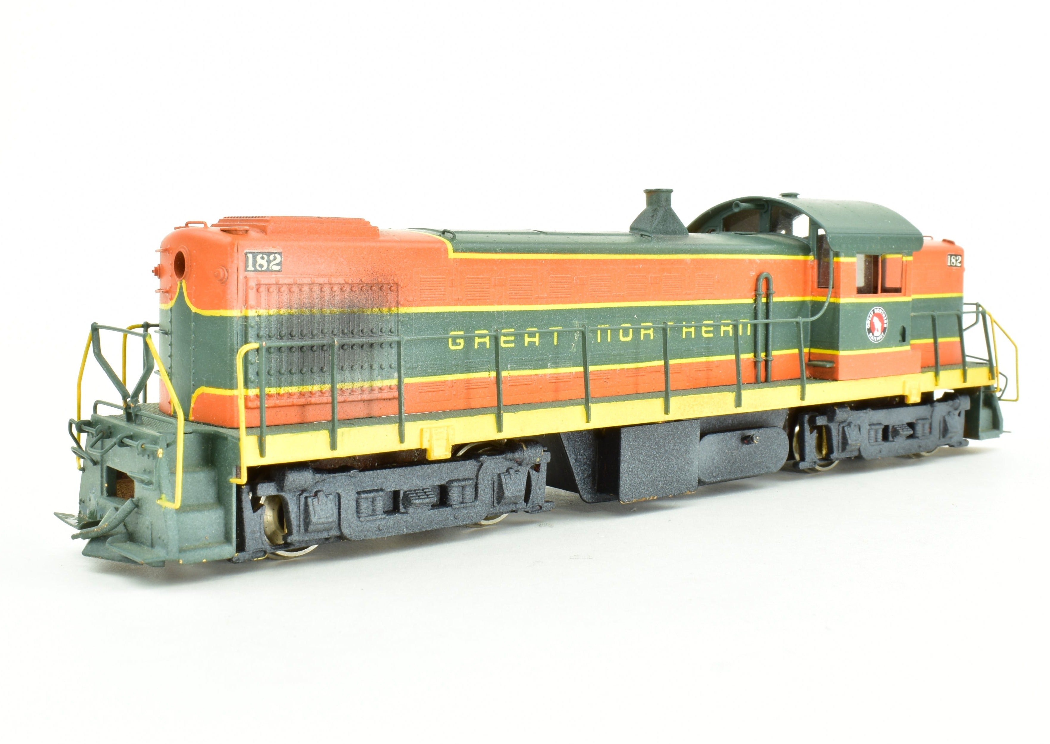 Custom Painted HO Brass Great Northern ALCO RS - 1 Road Switcher Model