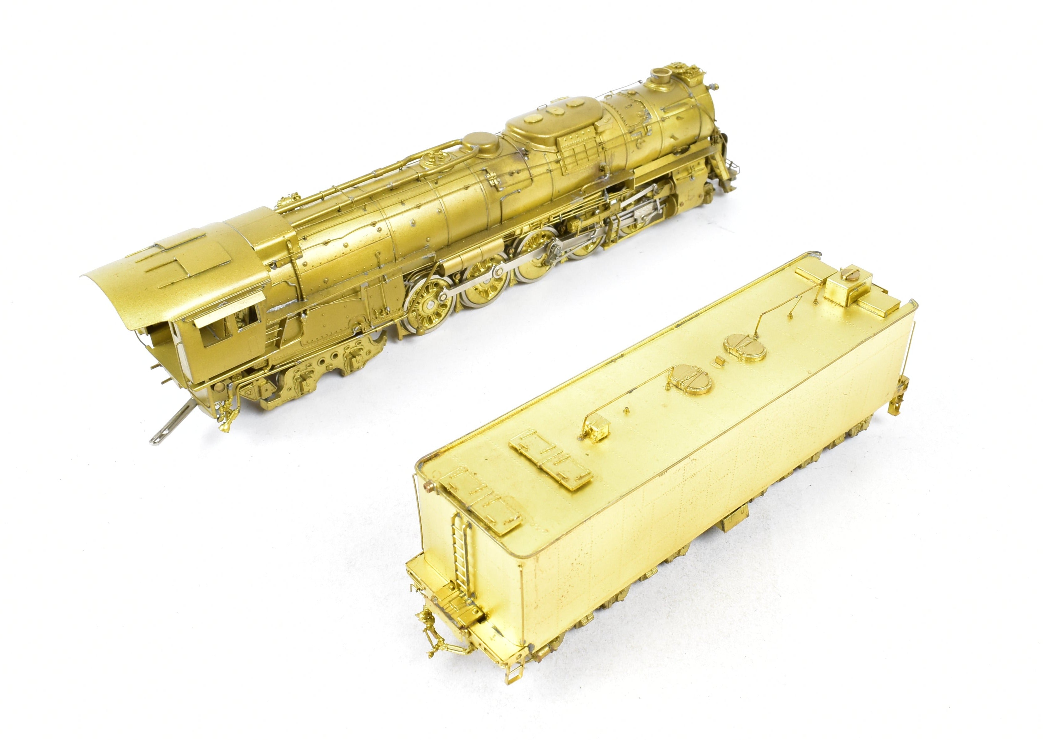 HO Brass Westside Model Co. ATSF Santa Fe Fleetwood Classic Steam Locomotive Set