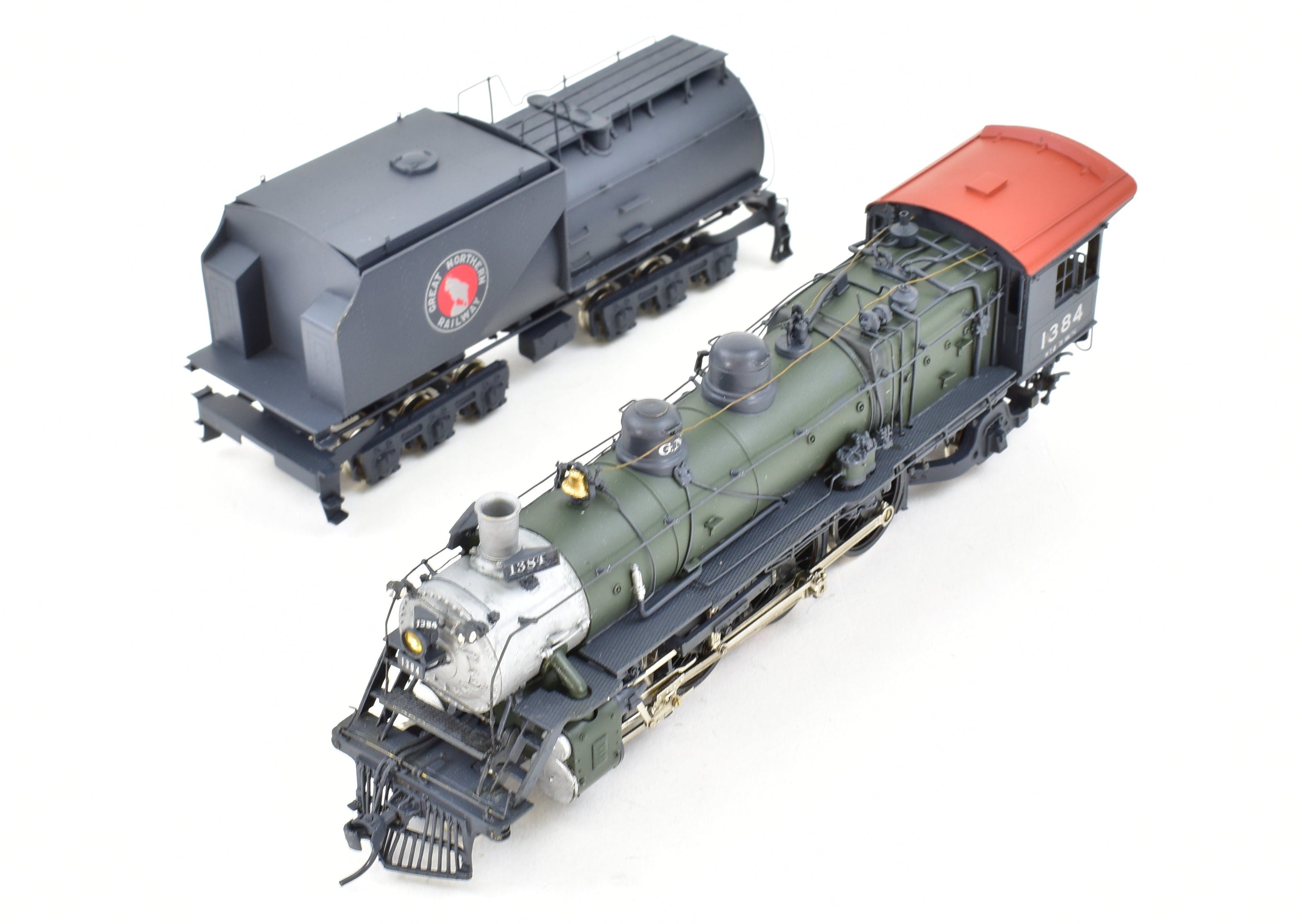 HO Brass Westside Model Co. GN - Great Northern 4-6-2 H-7 Professionally Painted Glacier Park Design