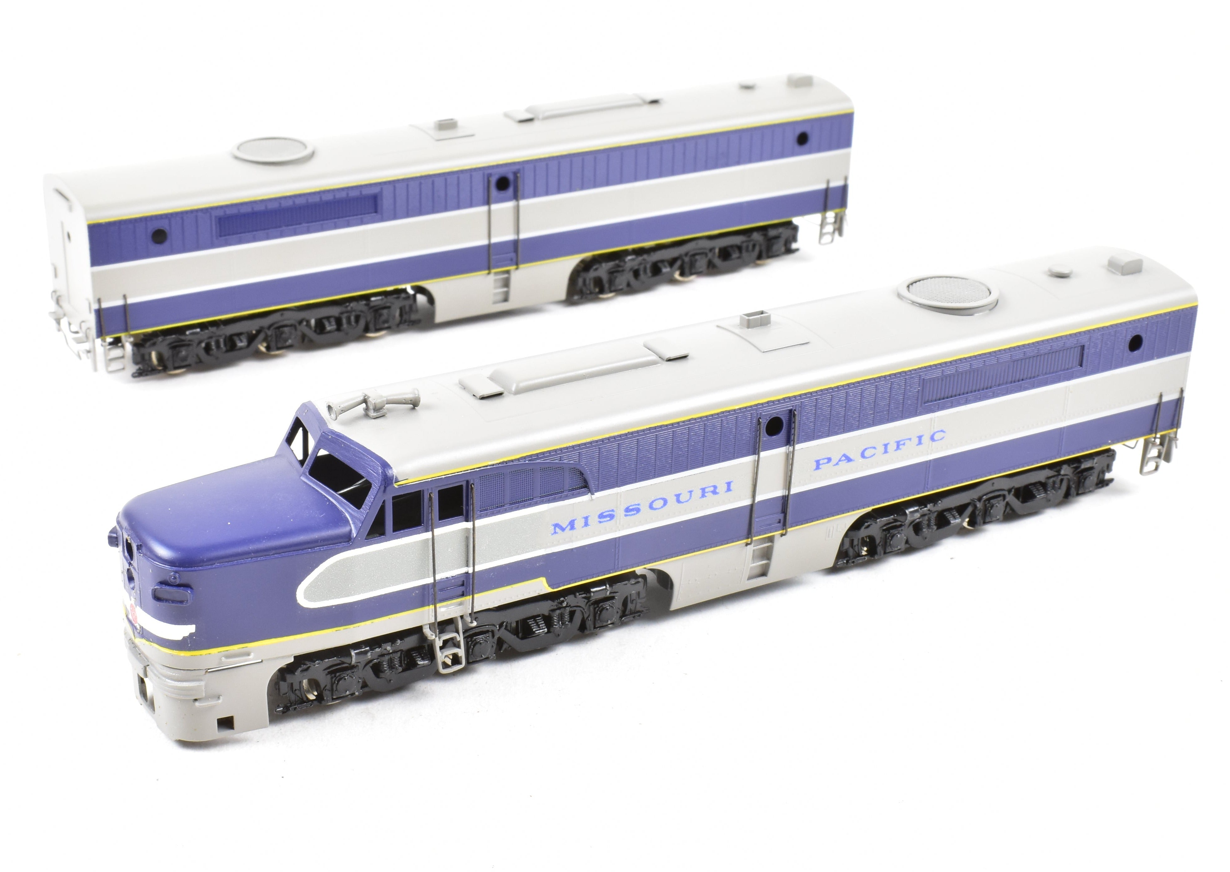 HO Scale Brass Westside Model Co. Missouri Pacific ALCO PA1/PB1 Locomotive Set with Factory Painting