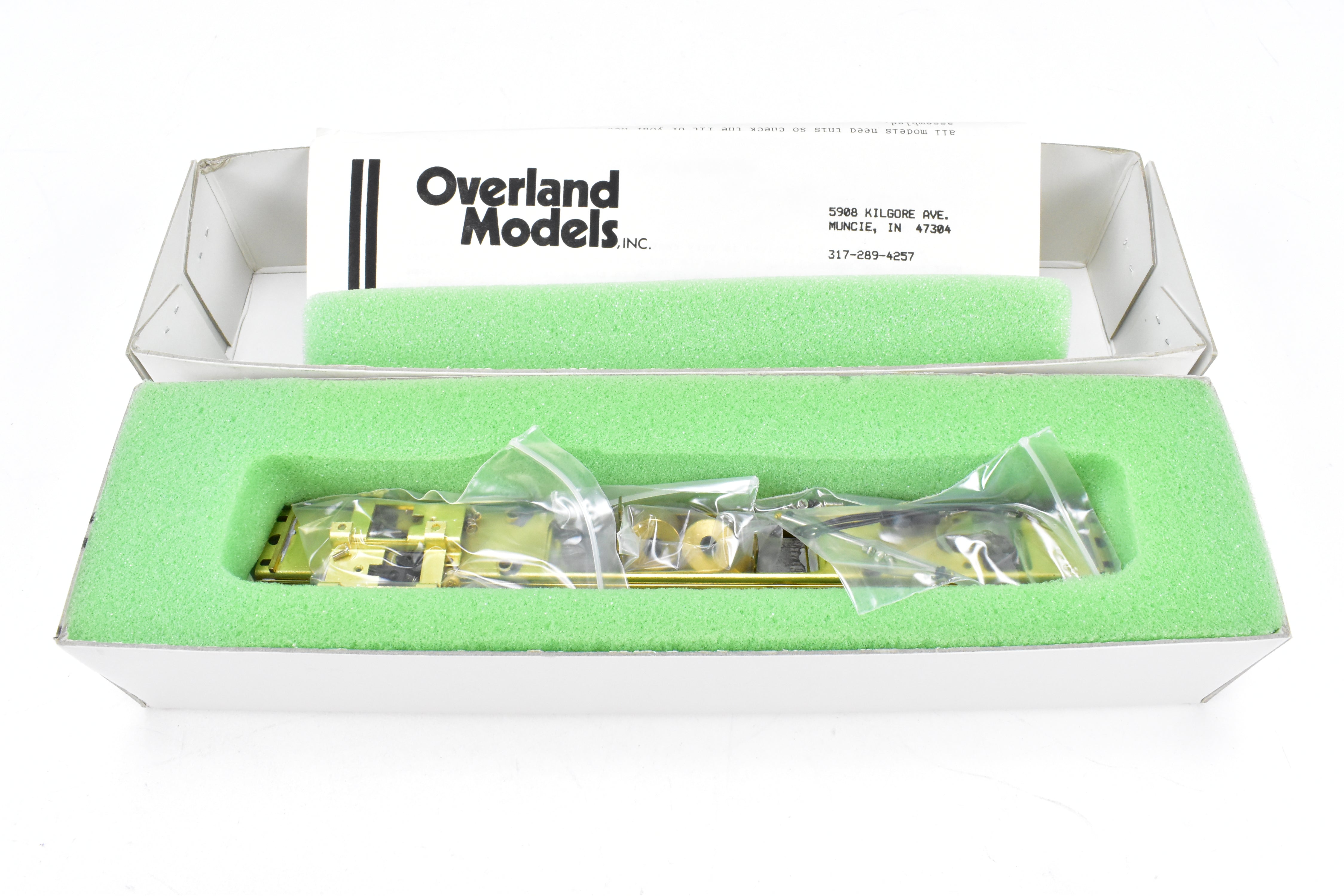 HO Scale Brass Conversion Drive KIT by Overland Models, Inc. (OMI) for NS - Norfolk Southern and CR - Conrail GE C39 - 8 Tank Drive Model Trains