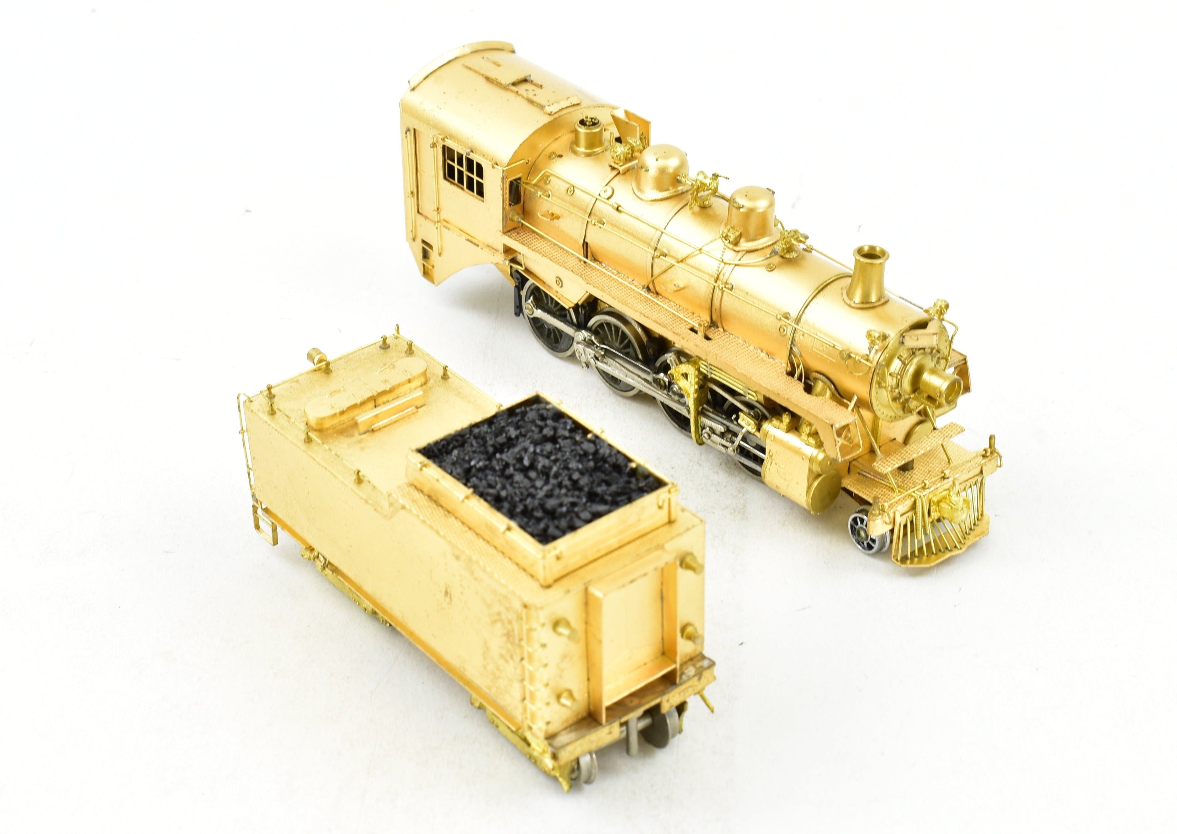 High - Quality HO Scale Brass Model Train - Van Hobbies CPR Canadian Pacific Railway 2 - 8 - 0 Locomotive Replica