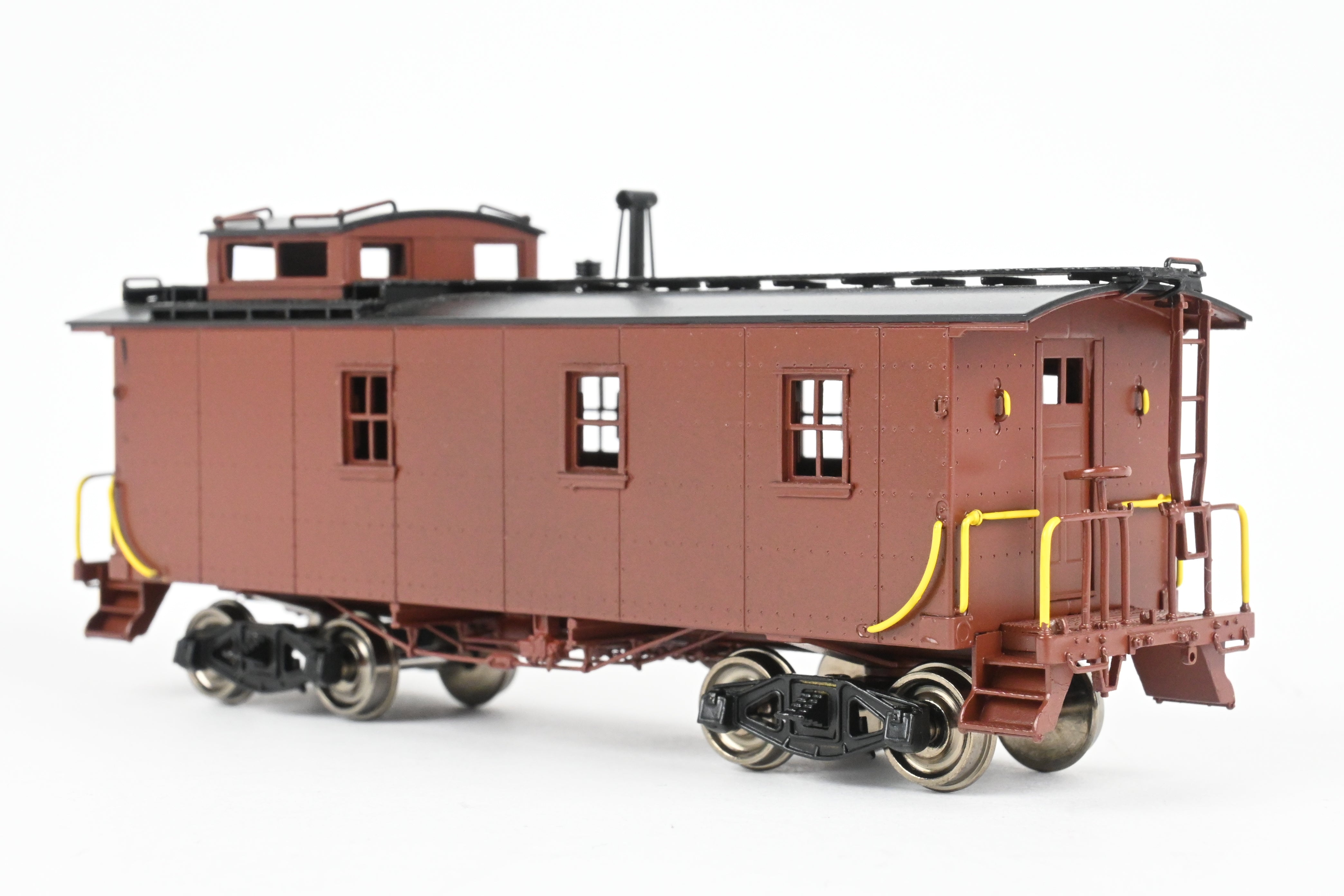 HO Brass OMI NYC 19000 Series Factory-Painted Unlettered Plywood Caboose Model