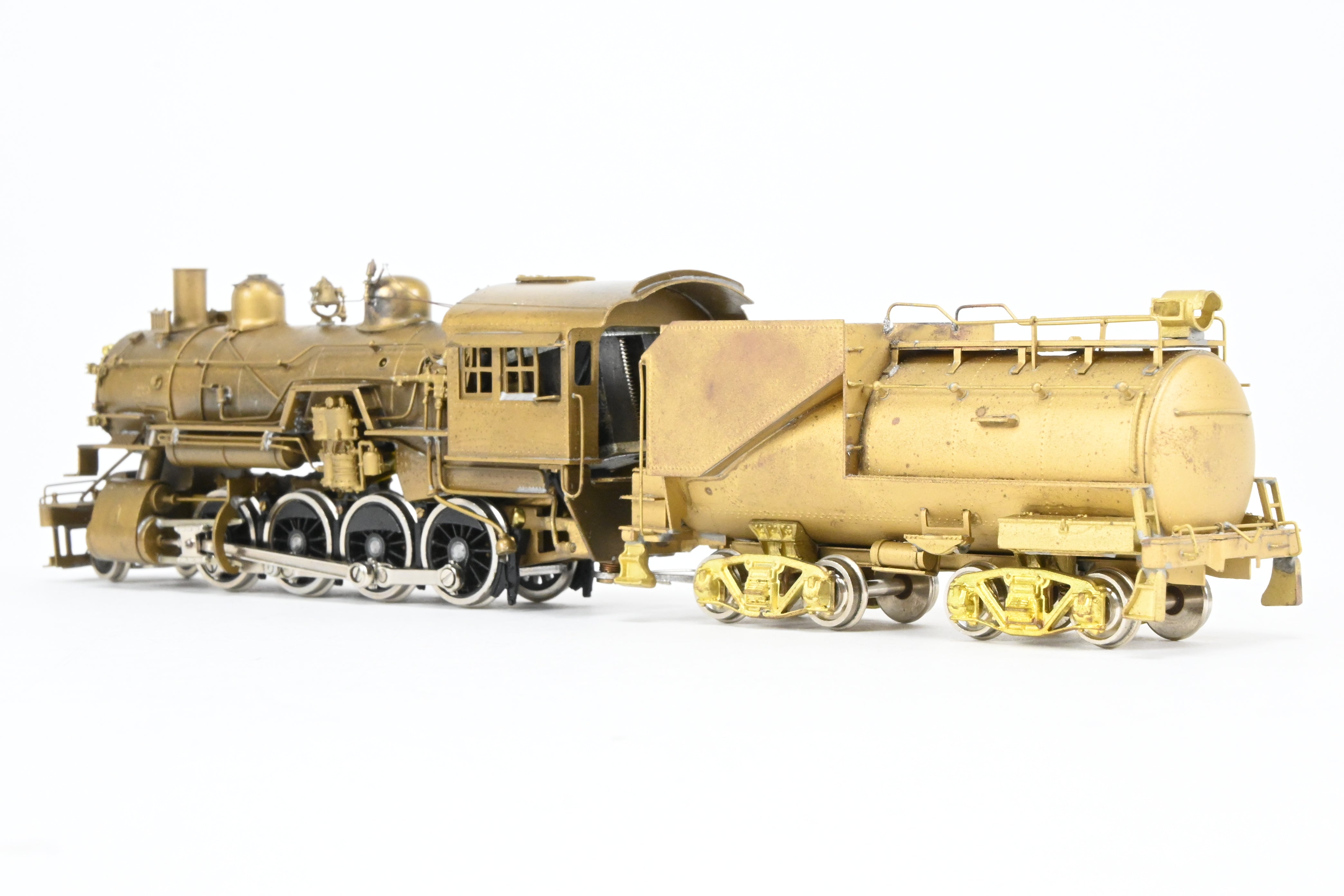 HO Scale Brass PFM United UP Union Pacific 2-8-0 Model with Aftermarket Tender