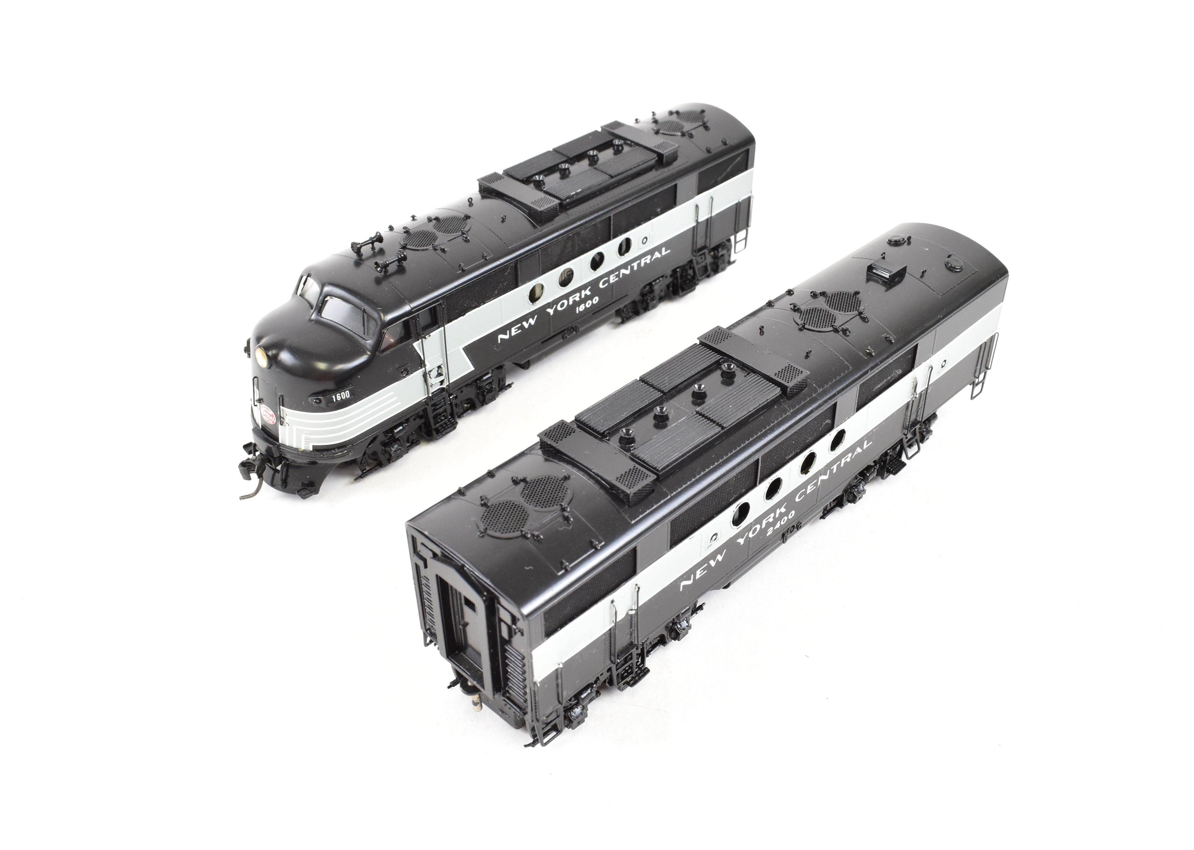 Dual Powered HO Brass Hallmark NYC New York Central EMD FT A/B Set