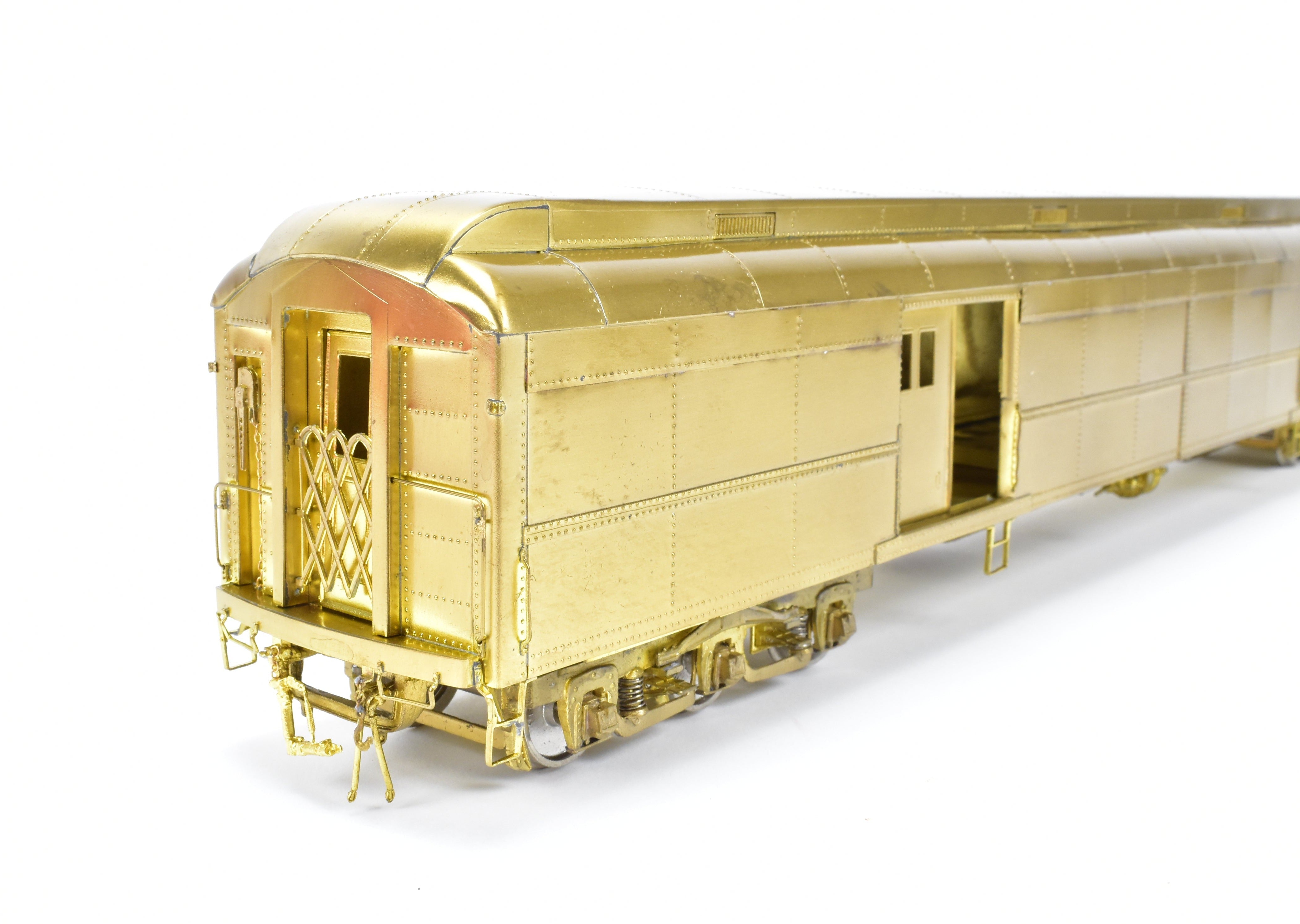O Scale Brass PSC Precision Scale Co 74'-6 Double-Door HW Baggage Car
